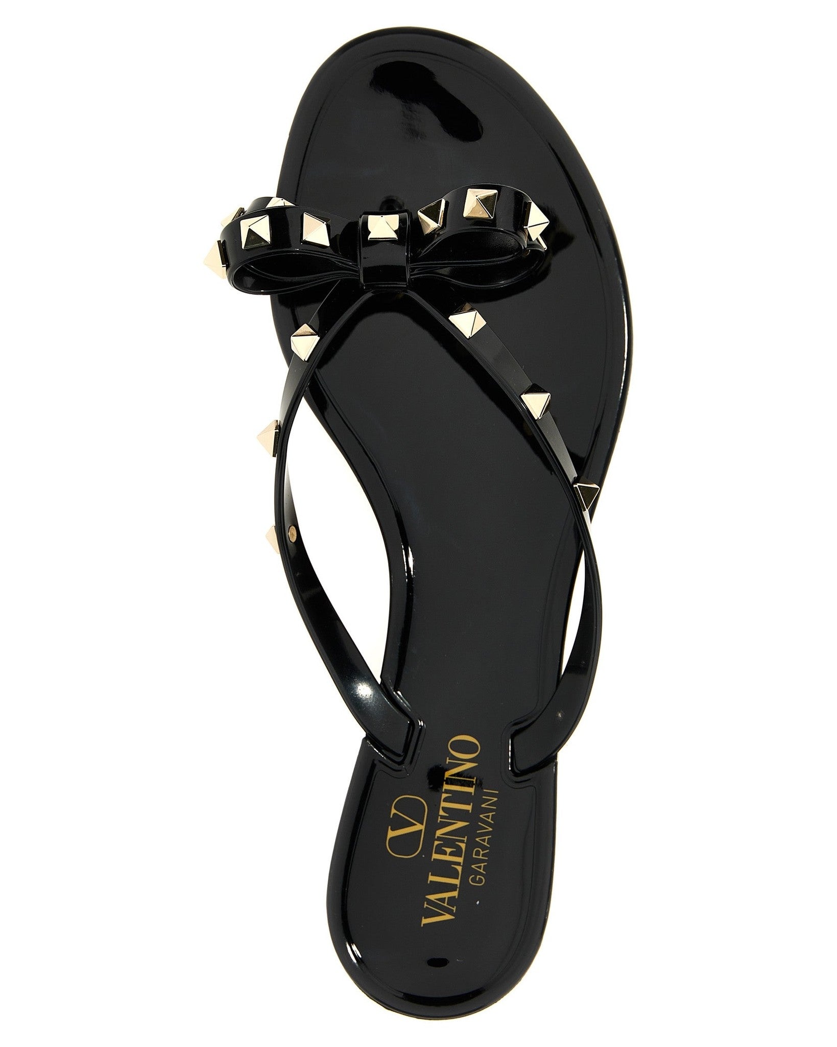 Valentino Garavani Pm Thong Rockstud Sandals Glam Steals
