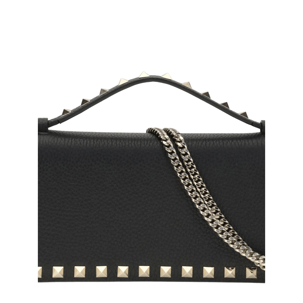 Valentino Garavani Rockstud Chain Wallet Glam Steals