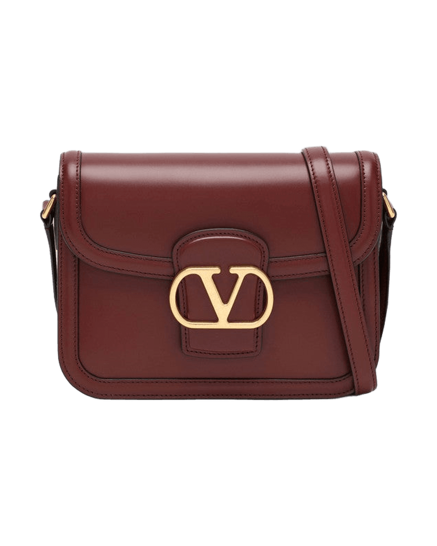 Valentino Garavani Small 9to5 Bag In Bordeaux Glam Steals