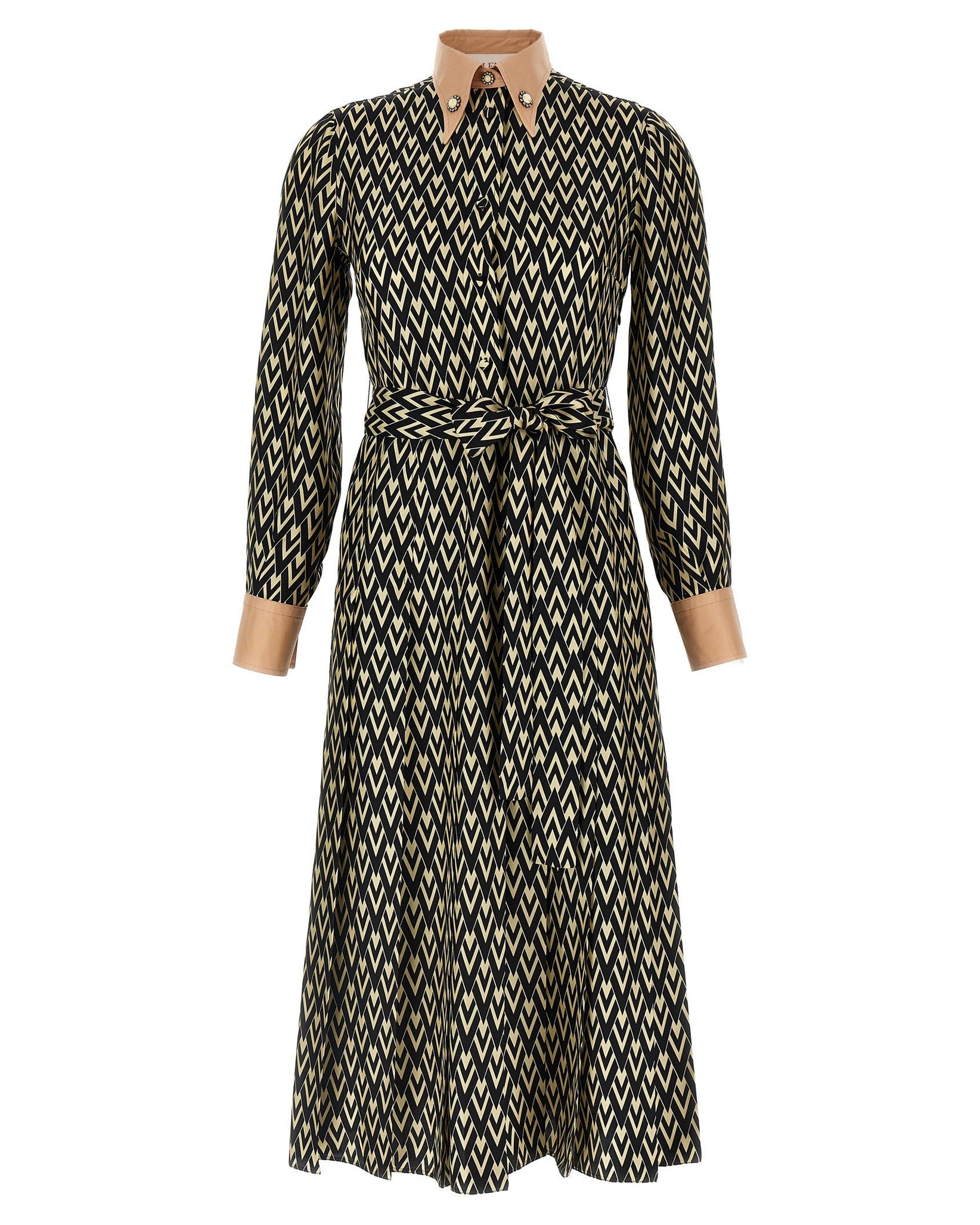 Valentino Garavani Toute La V Midi Dress Glam Steals