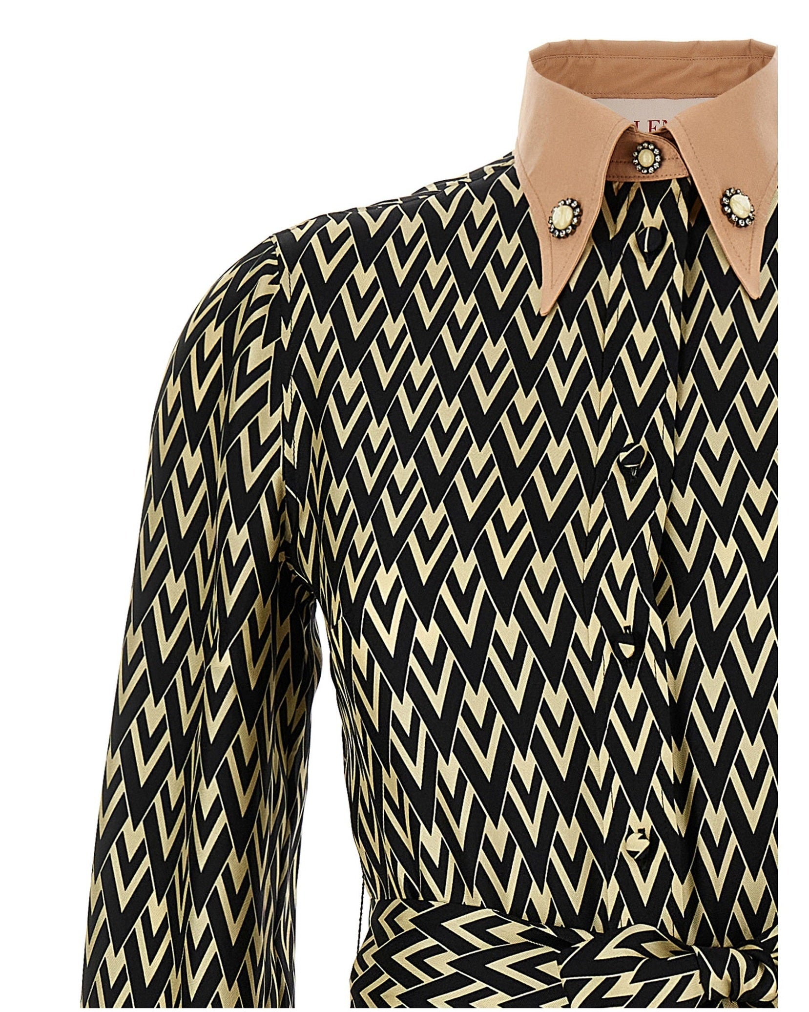 Valentino Garavani Toute La V Midi Dress Glam Steals