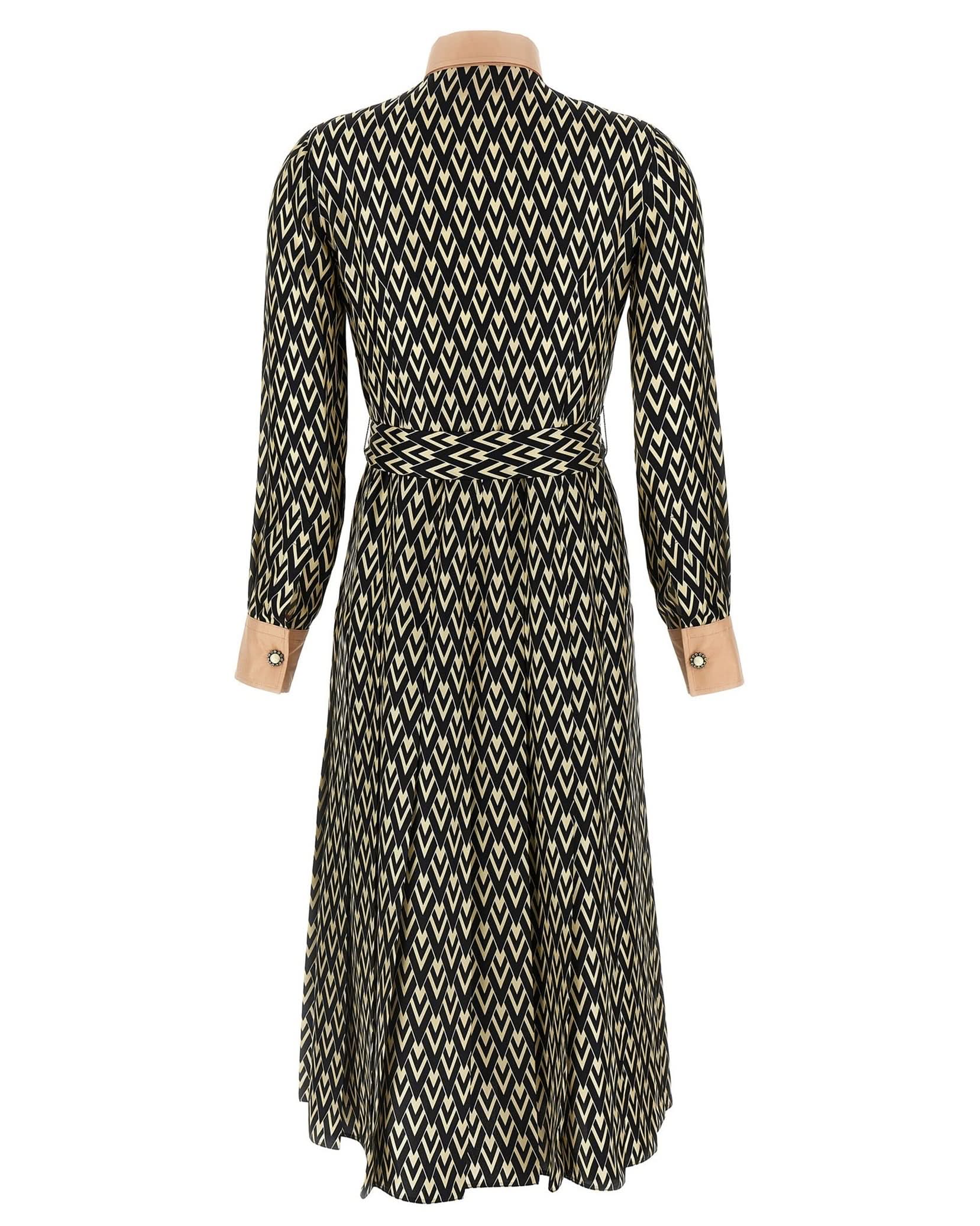 Valentino Garavani Toute La V Midi Dress Glam Steals