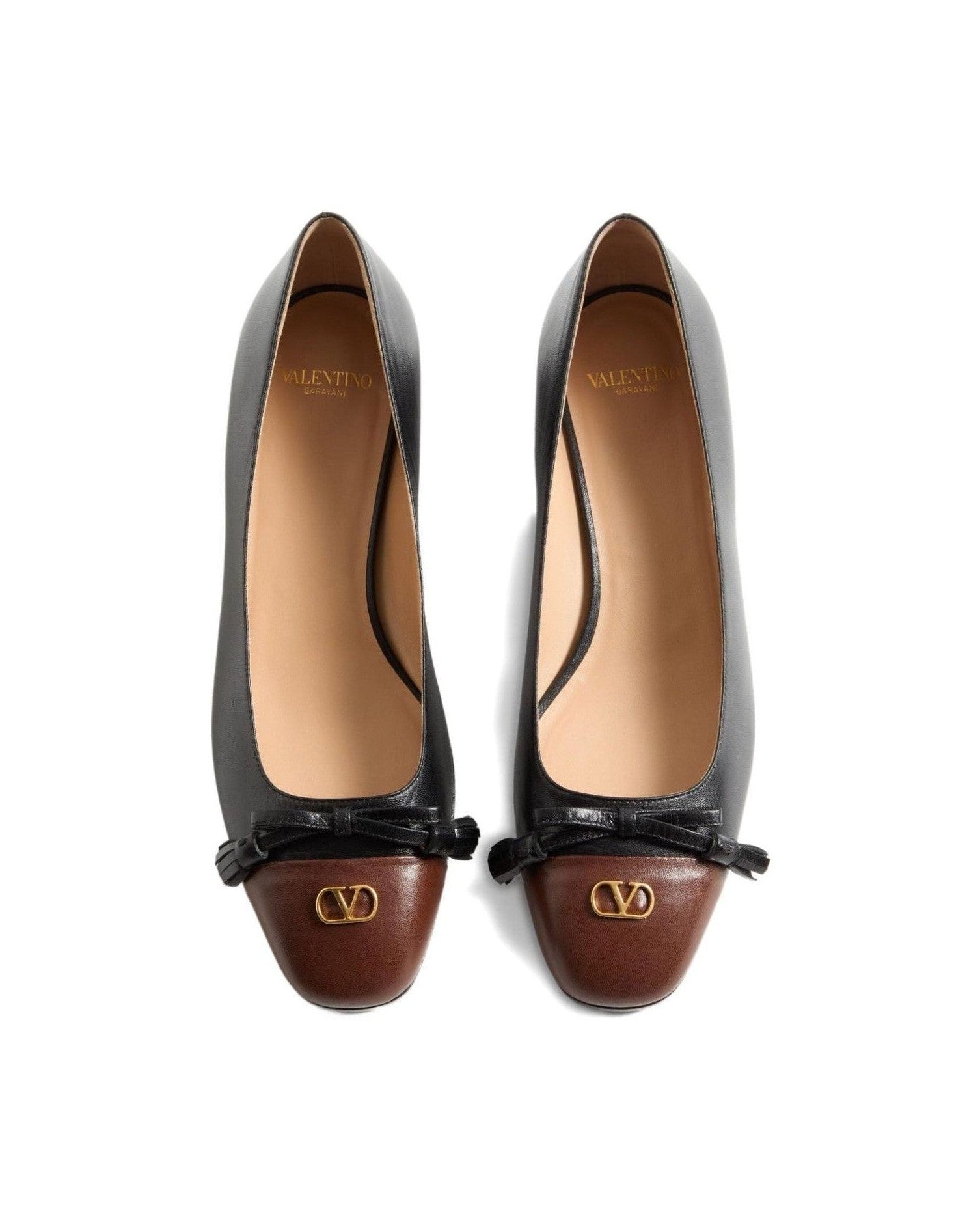 Valentino Garavani Valet Du Roi Ballerina in 25mm Kid Glam Steals