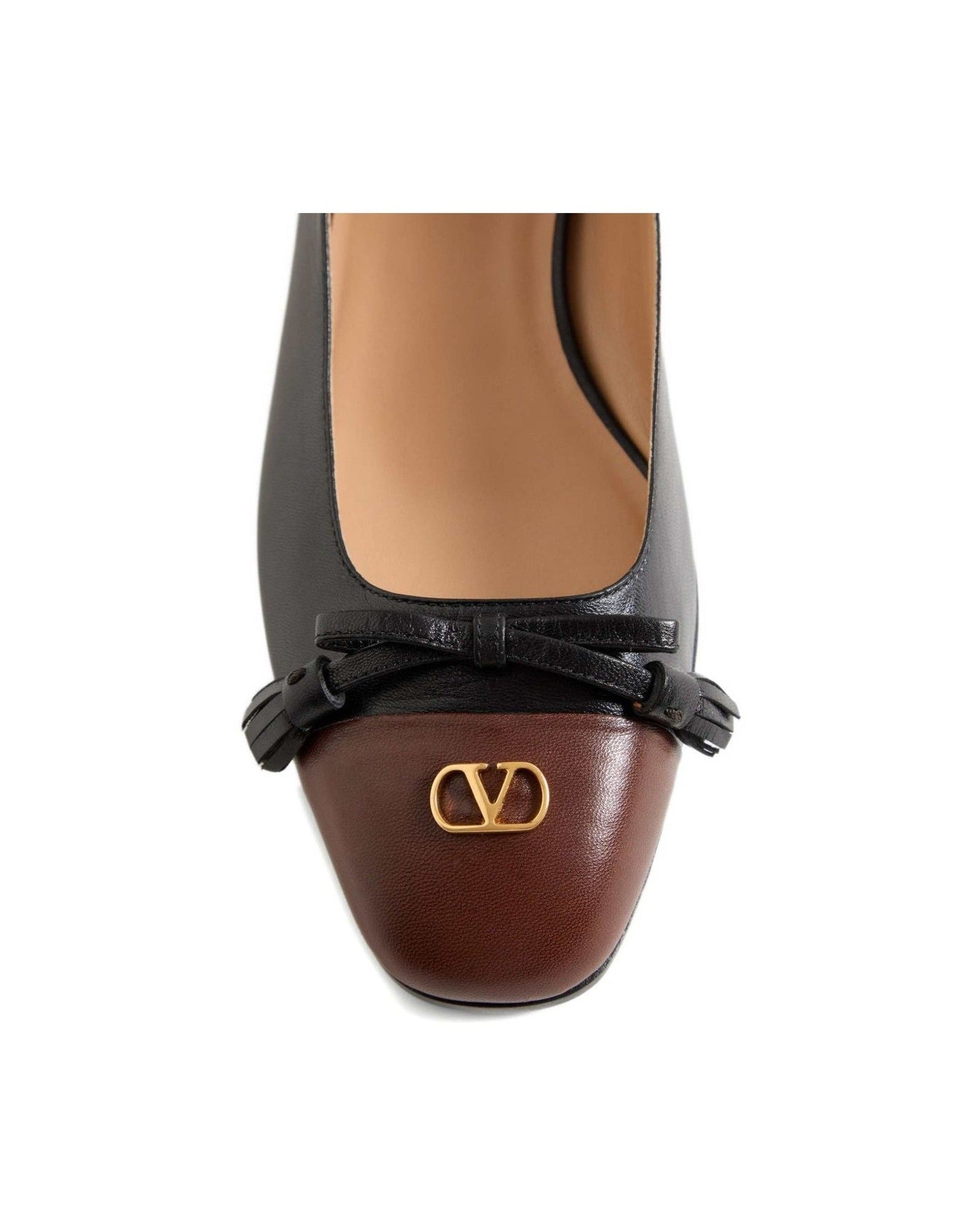 Valentino Garavani Valet Du Roi Ballerina in 25mm Kid Glam Steals