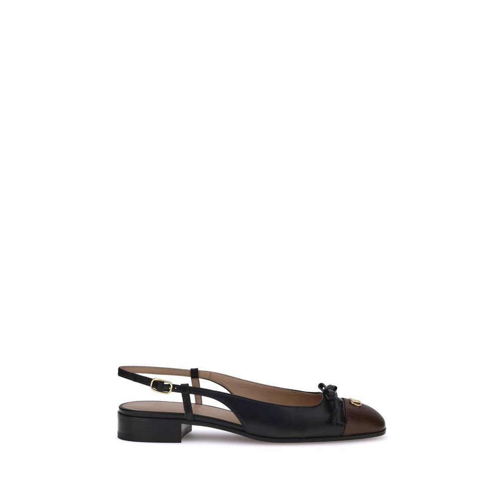 Valentino Garavani Valet Du Roi Ballerinas Glam Steals