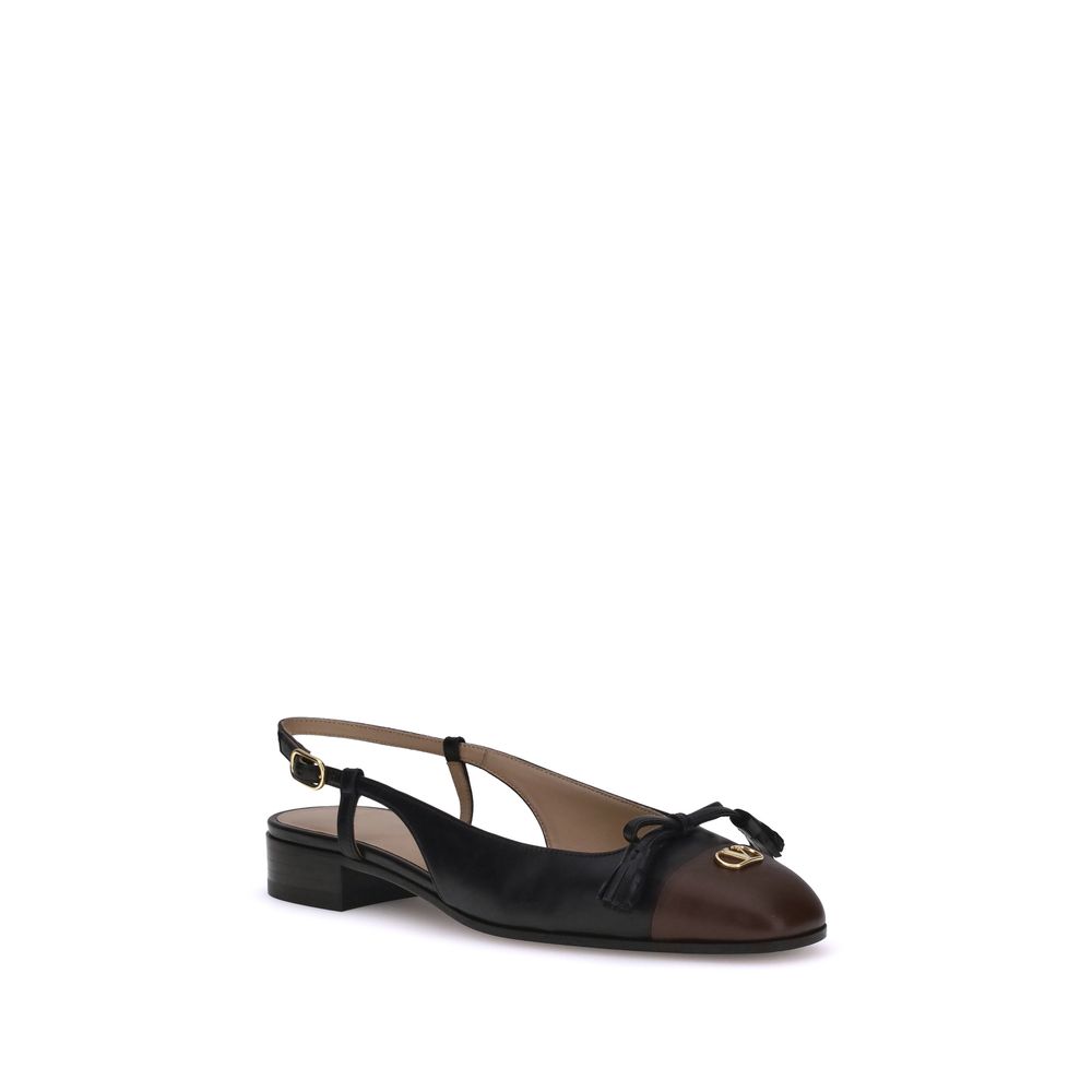 Valentino Garavani Valet Du Roi Ballerinas Glam Steals