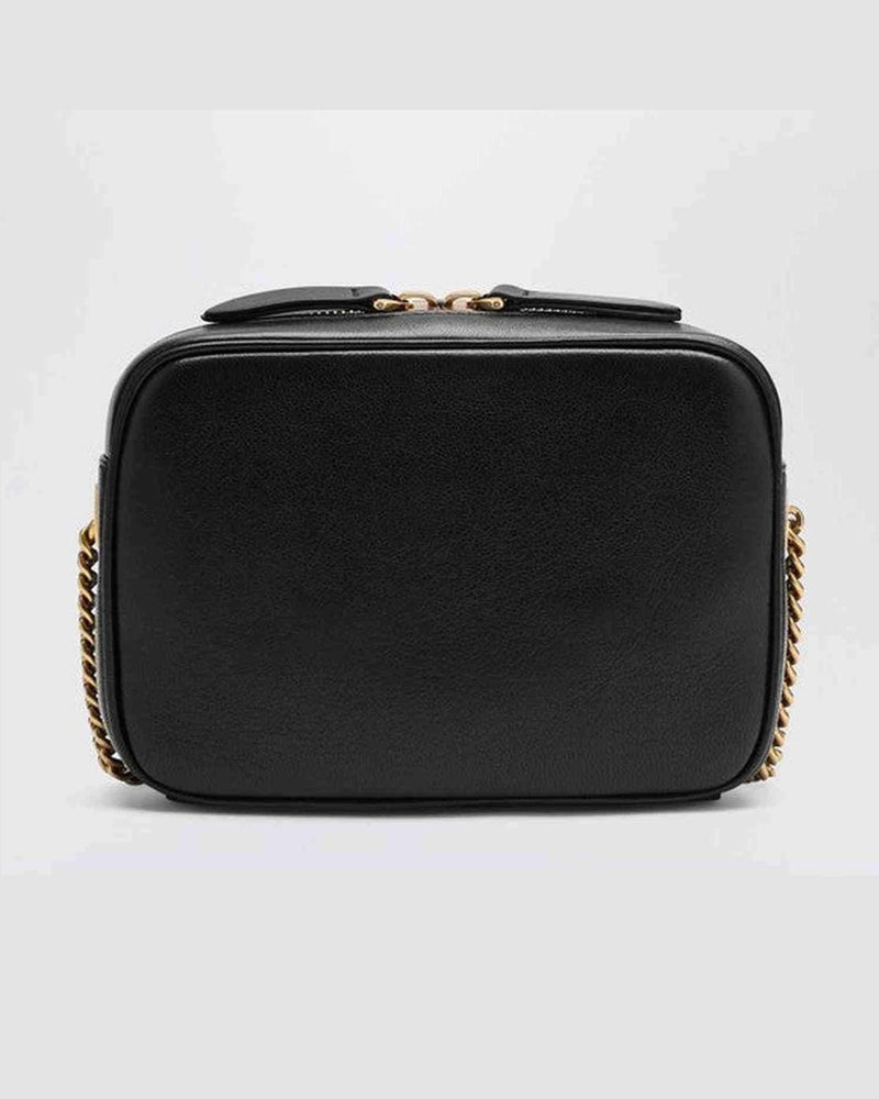 Valentino Garavani Viva Superstar Chain Belt Bag Black/spice Glam Steals