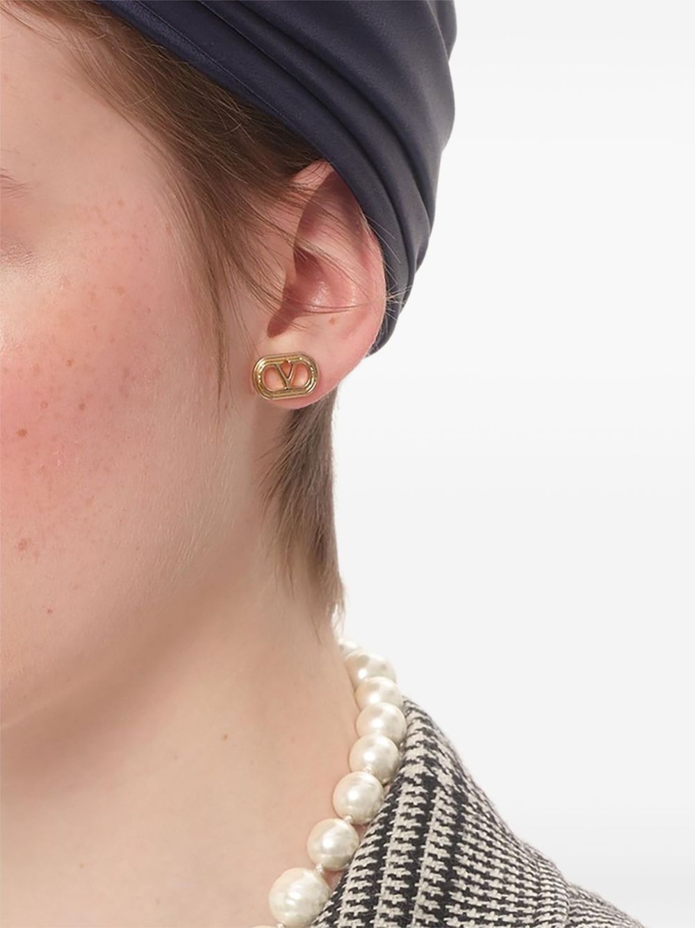 Valentino Garavani Vlogo Earrings Glam Steals