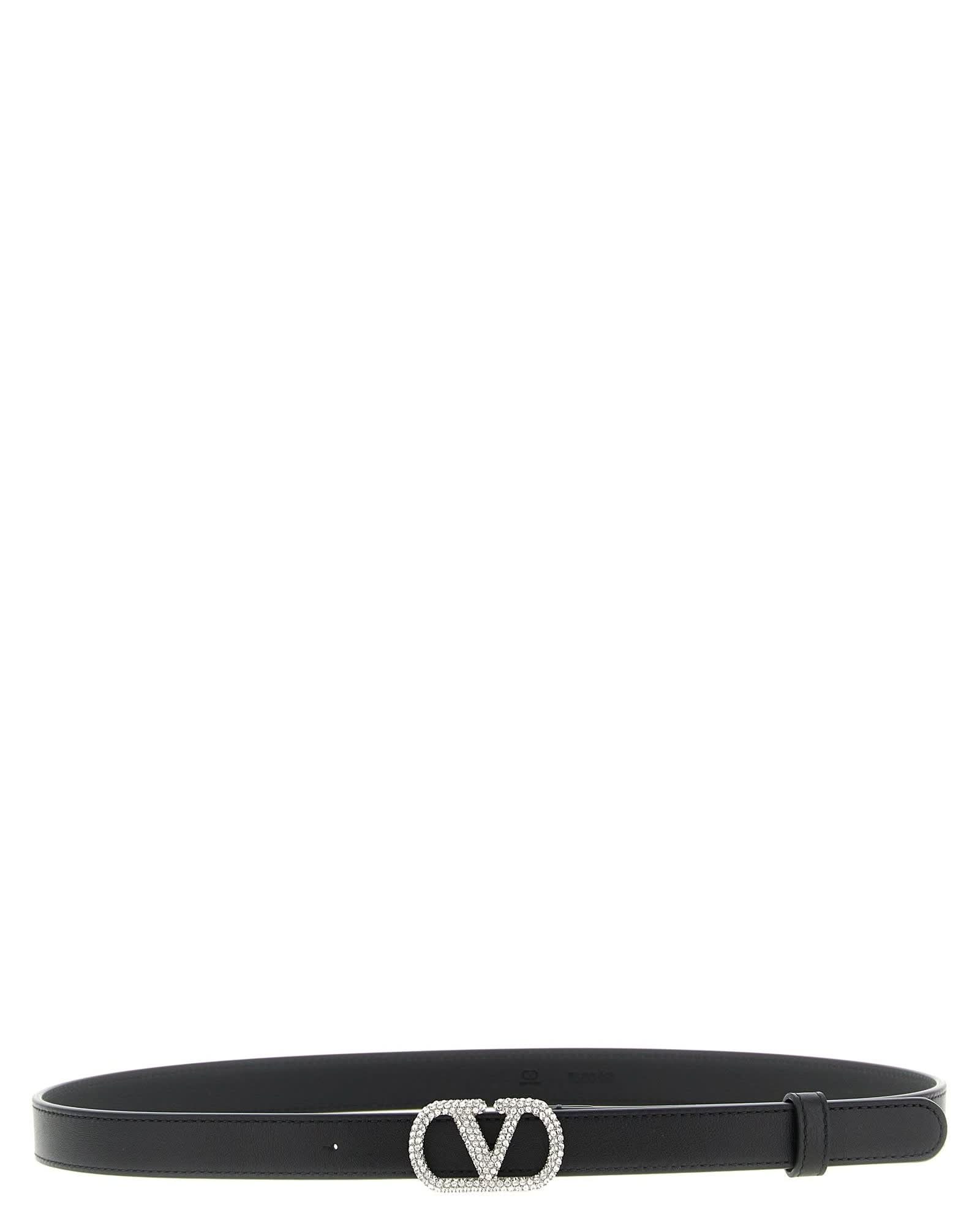 Valentino Garavani Vlogo Signature Belt Glam Steals