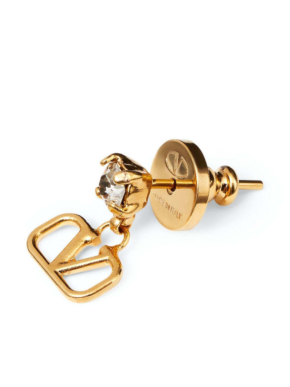 Valentino Garavani Vlogo Signature Strass Earrings Glam Steals