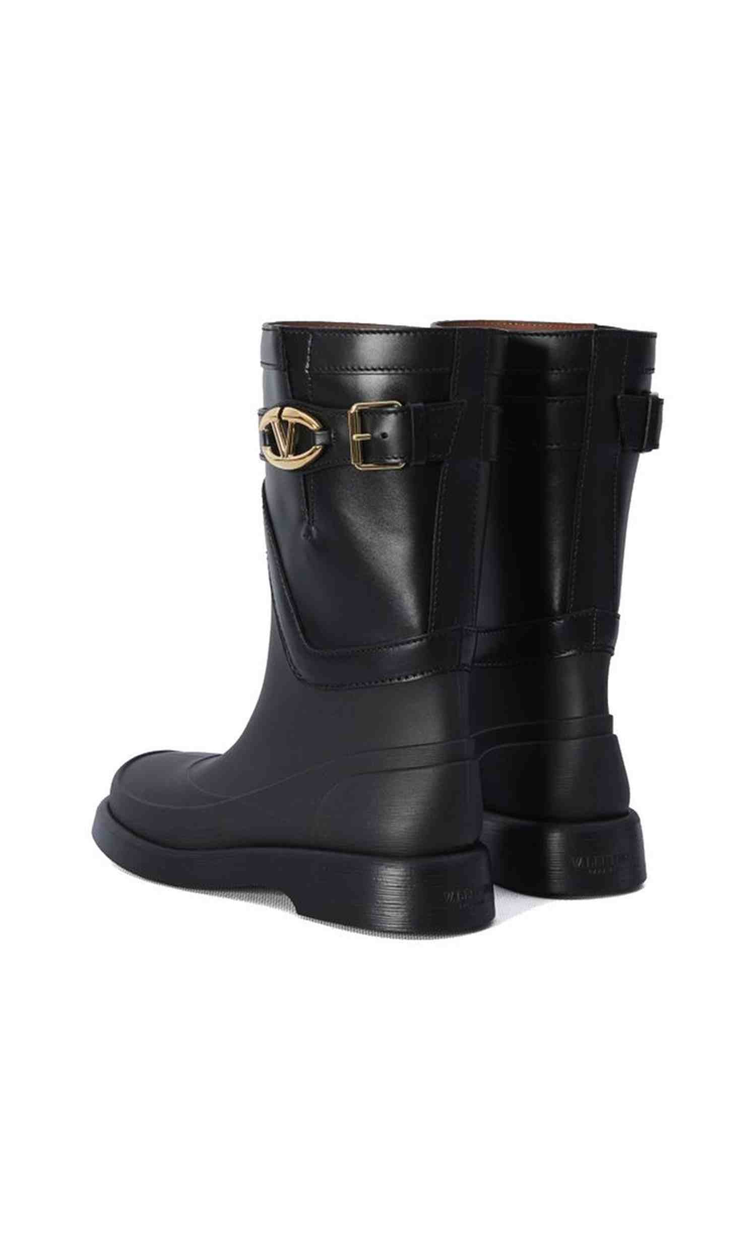 Valentino Garavani Vlogo The Bold Edition Rain Boots Glam Steals