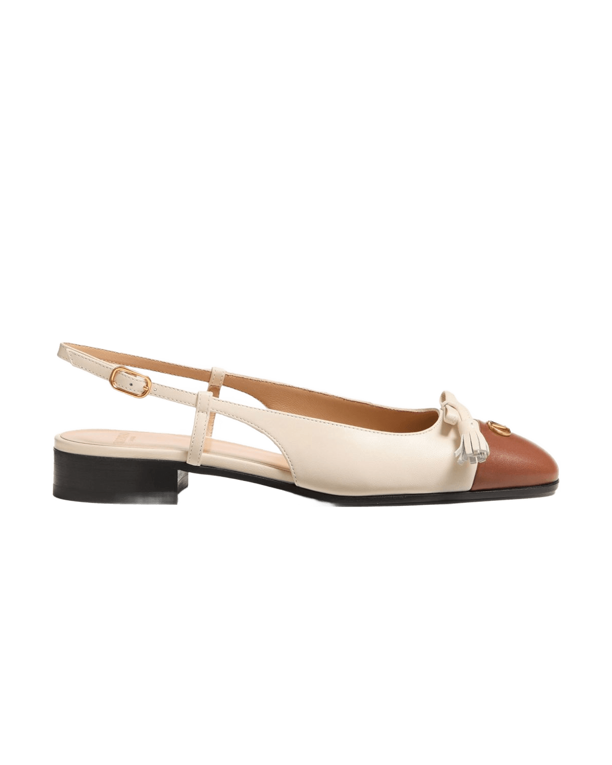 Valentino Garavani White Flat Shoes Flats