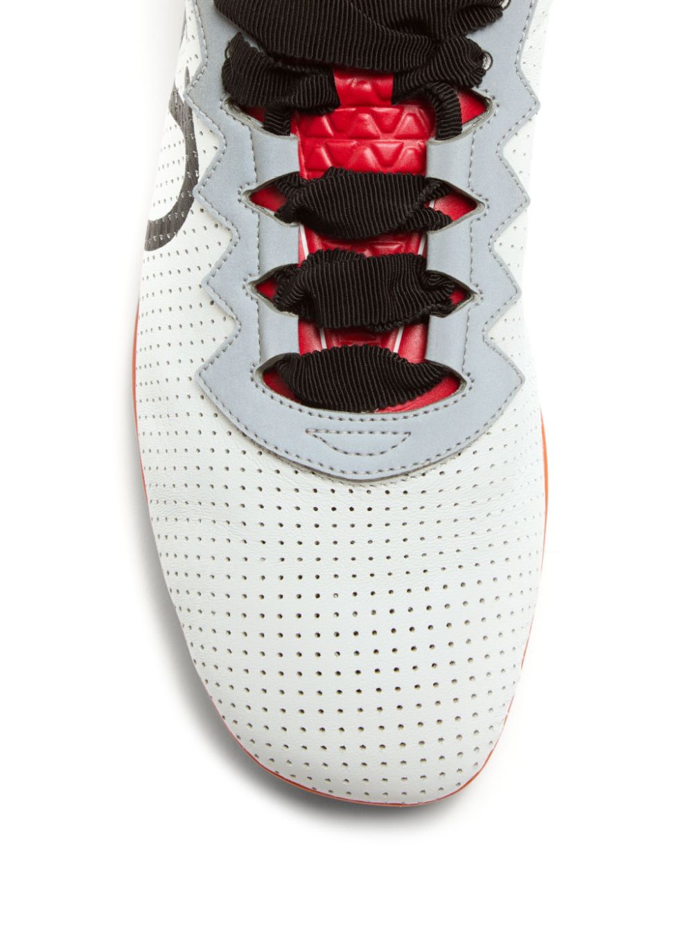 Valentino Leather Garavani Chromathon Sneaker in Perforated Nappa Glam Steals