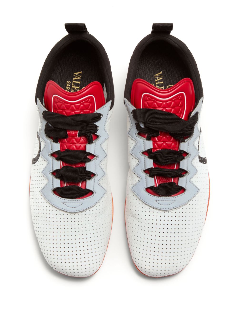 Valentino Leather Garavani Chromathon Sneaker in Perforated Nappa Glam Steals