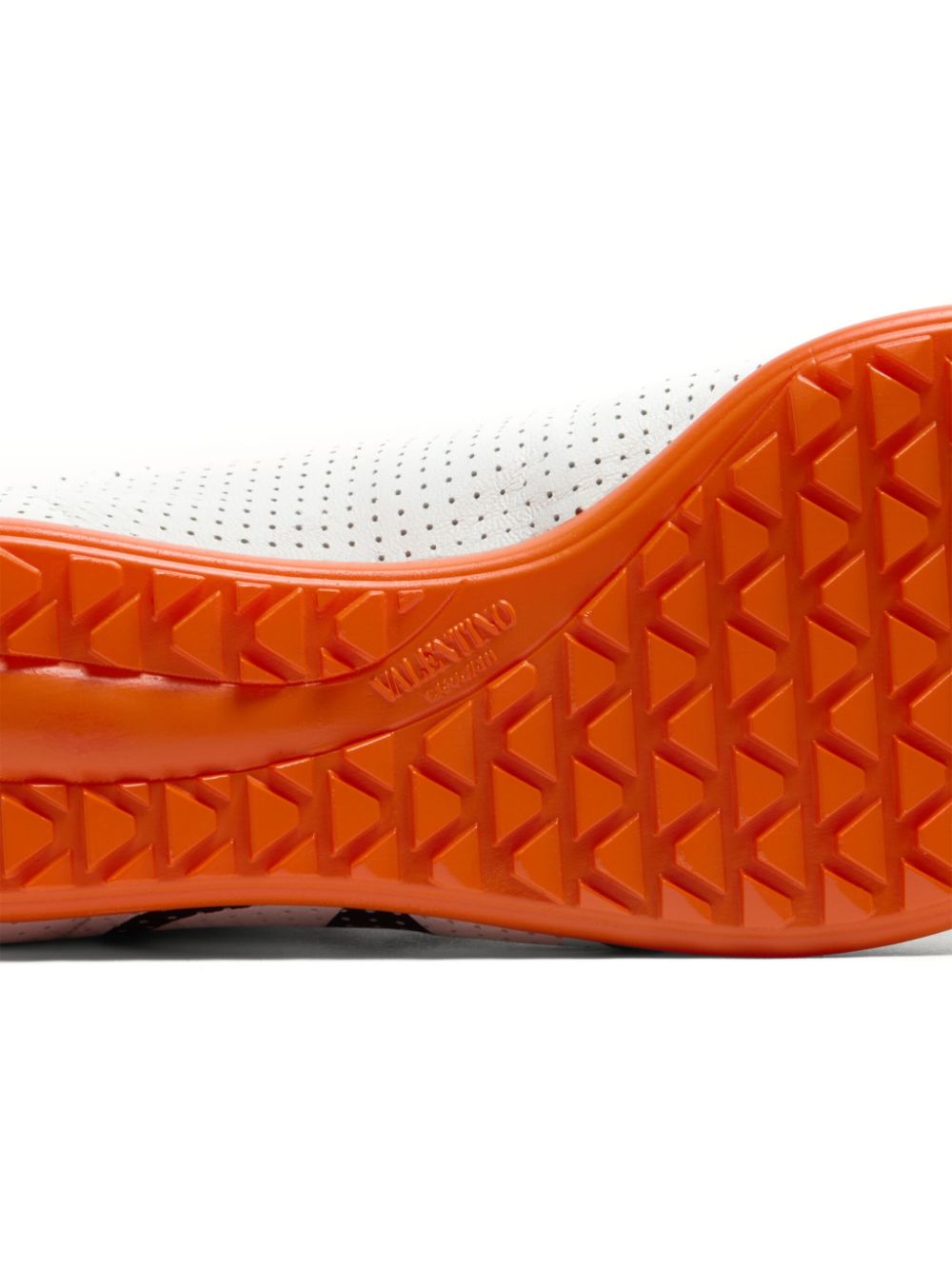 Valentino Leather Garavani Chromathon Sneaker in Perforated Nappa Glam Steals