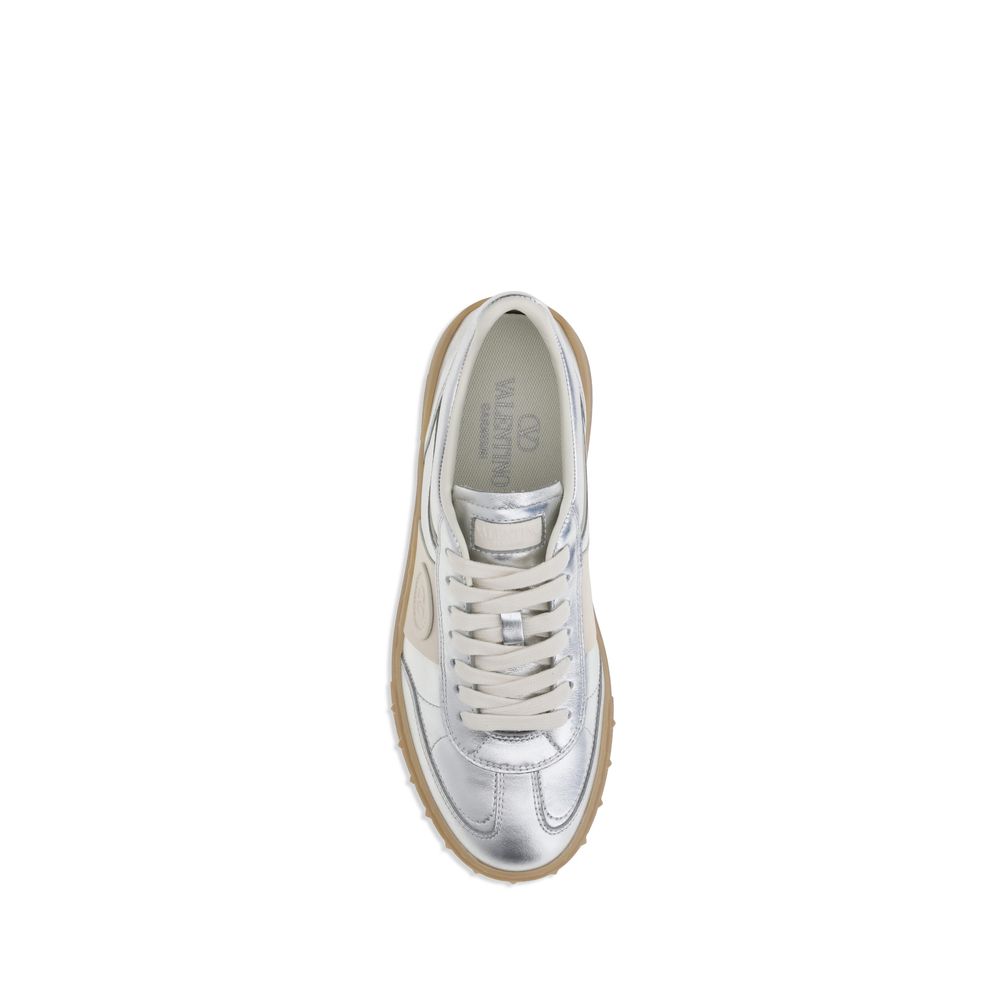 Valentino Leather Garavani Laminated Upvillage Sneakers Glam Steals