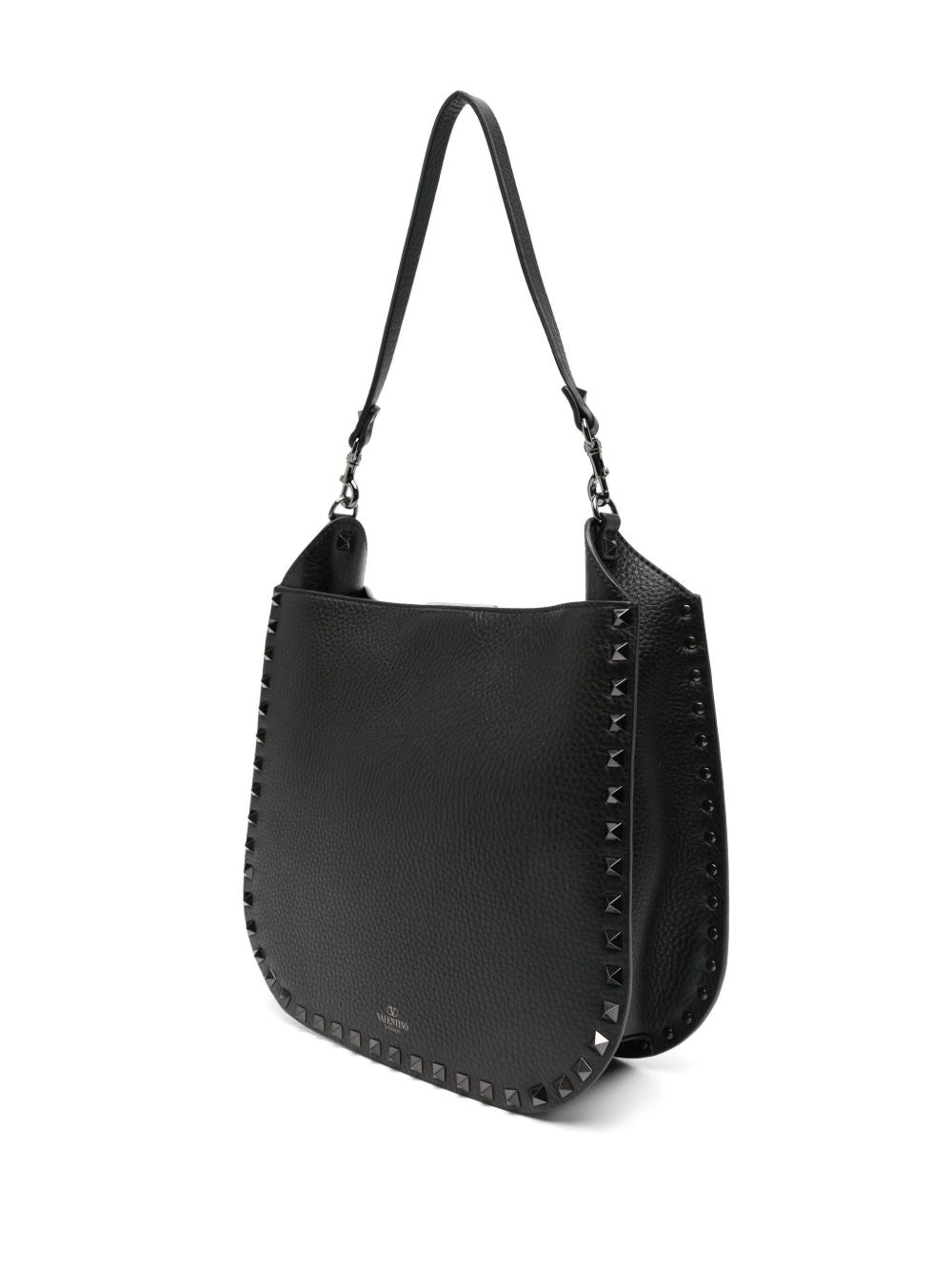 Valentino Leather Garavani Rockstud Hobo Bag