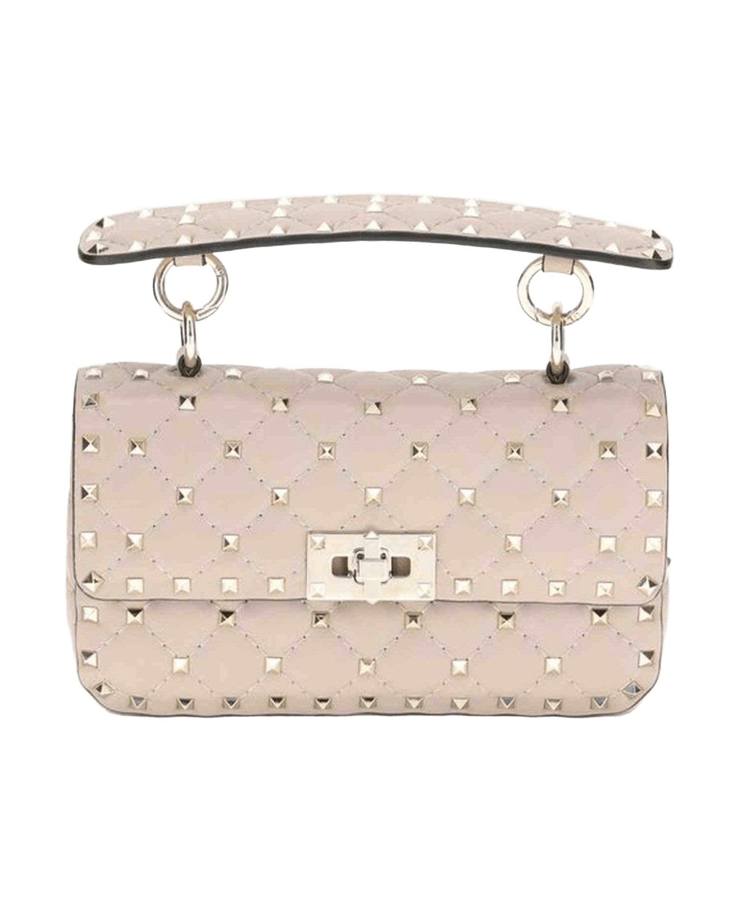 Valentino Garavani Leather Small Rockstud Spike Handbag Glam Steals