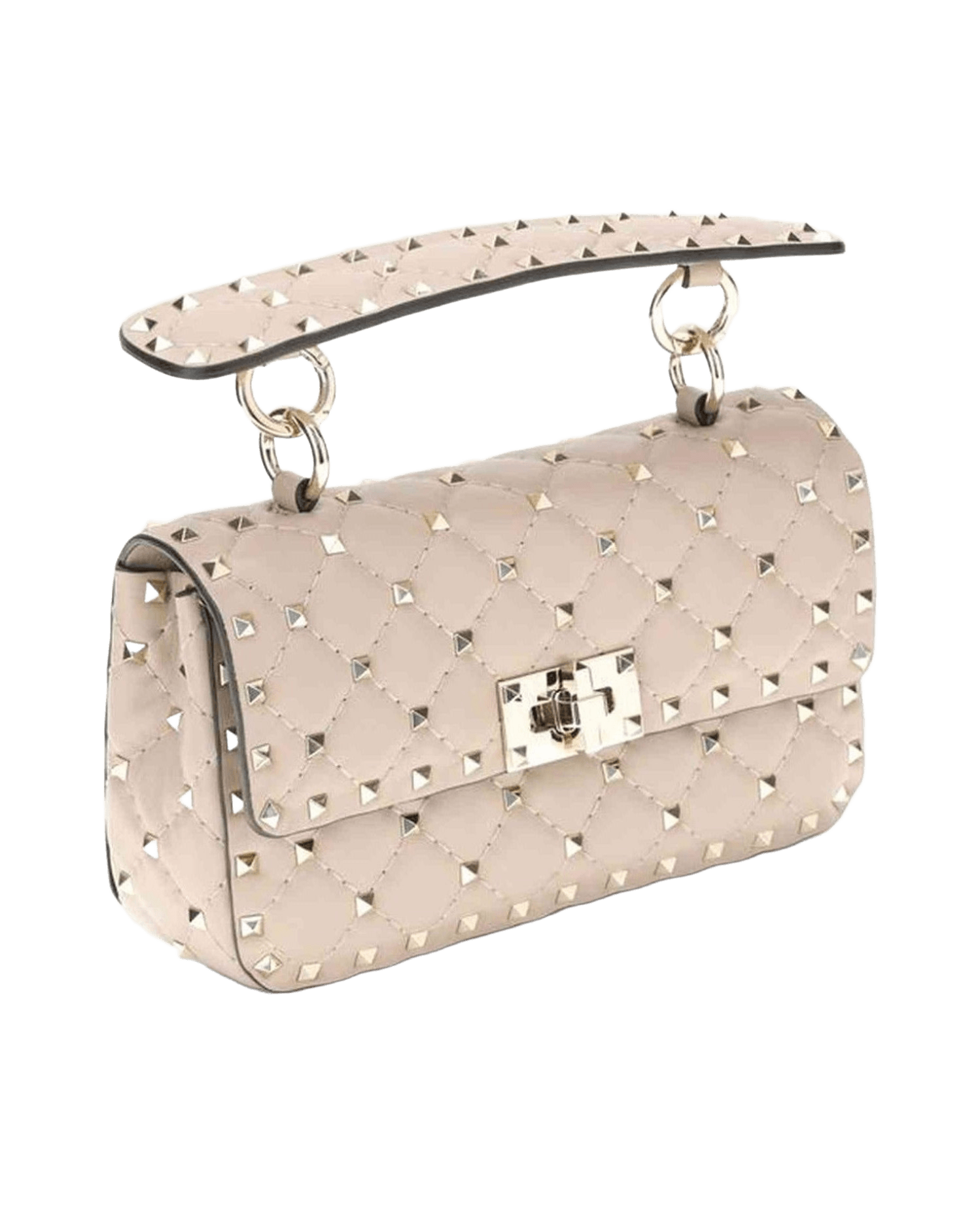 Valentino Garavani Leather Small Rockstud Spike Handbag Glam Steals