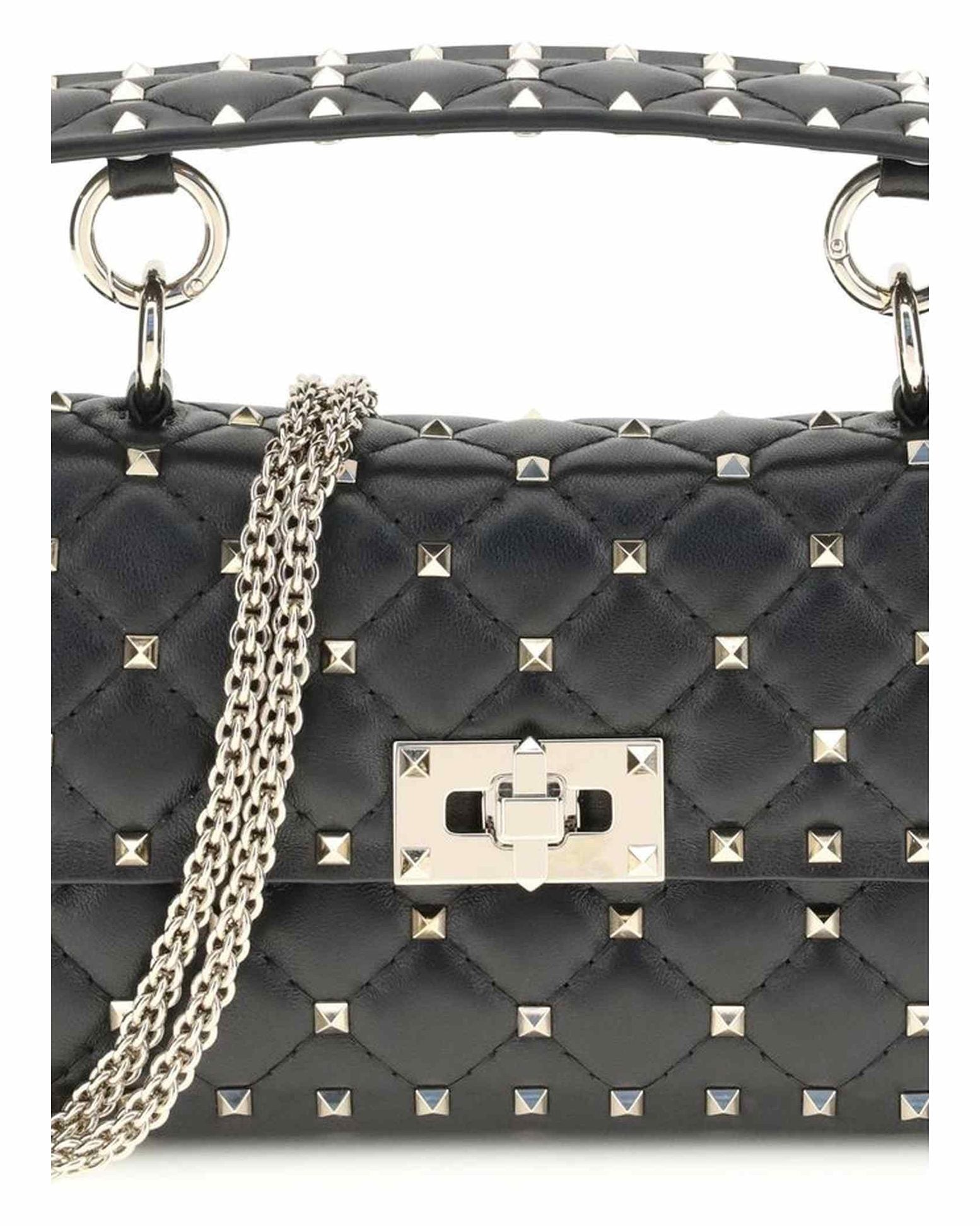 Valentino Leather Garavani Small Rockstud Spike Handbag Glam Steals