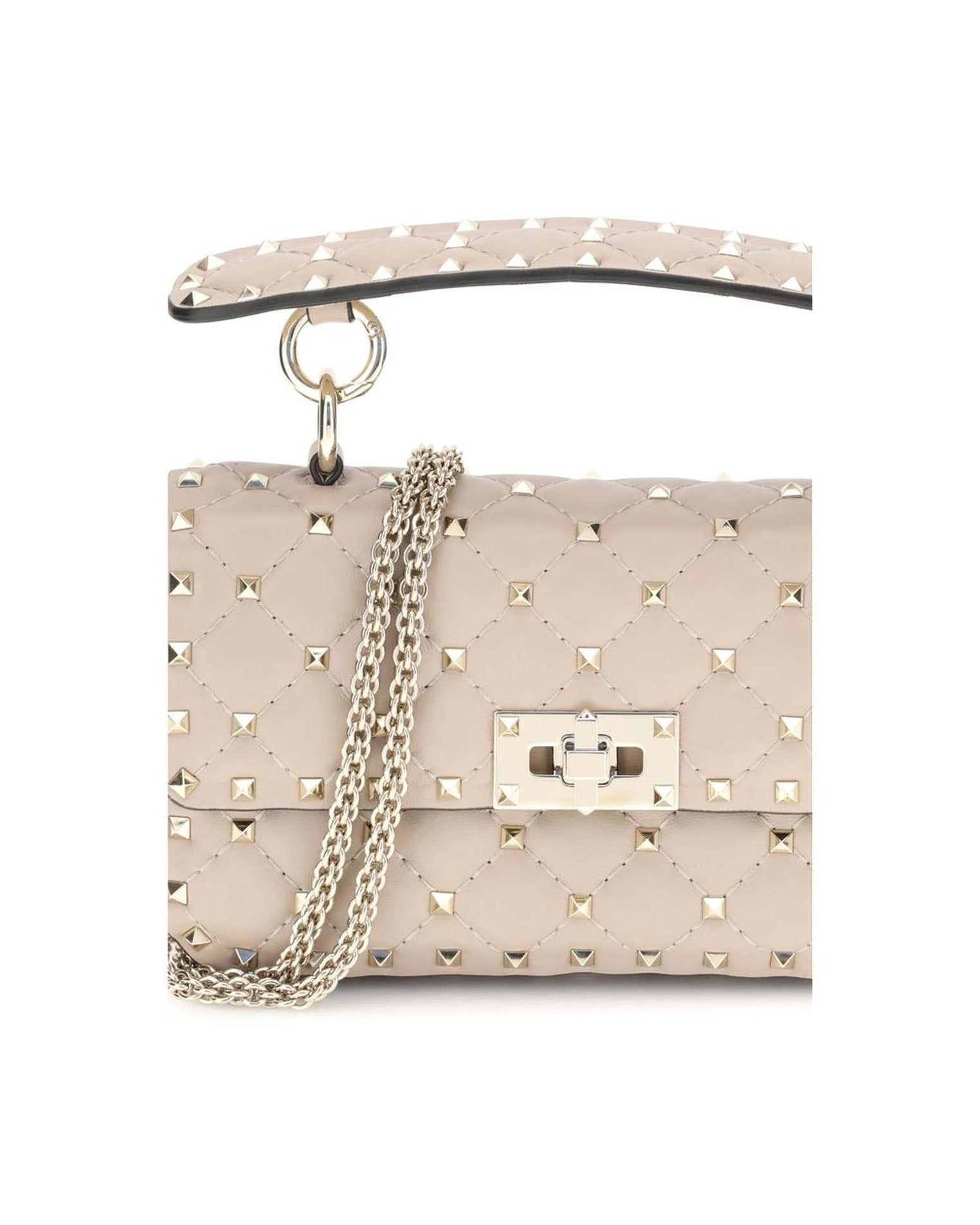 Valentino Leather Garavani Small Rockstud Spike Handbag Glam Steals