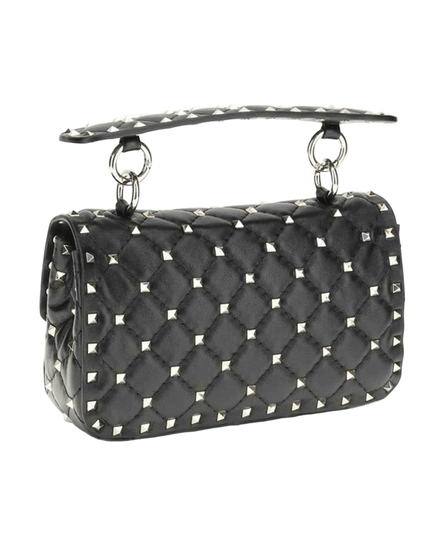 Valentino Garavani Leather Small Rockstud Spike Handbag Glam Steals