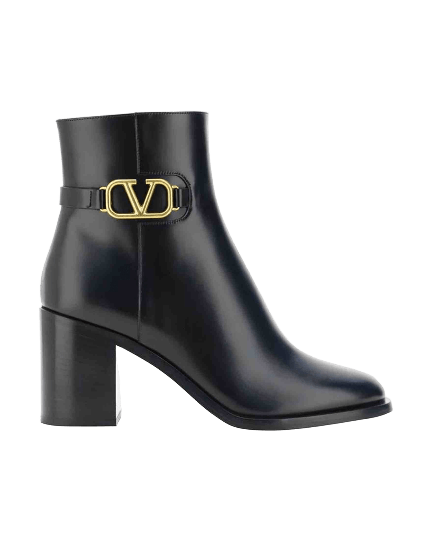 Valentino Leather Garavani Vlogo Ankle Boots Glam Steals