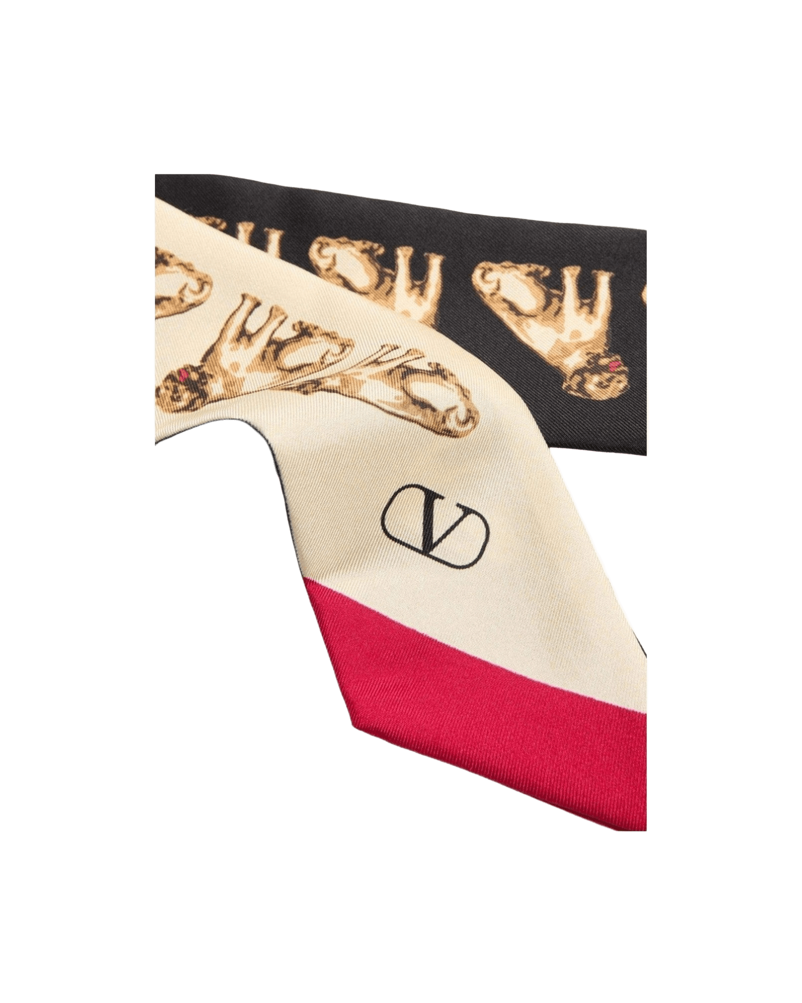 Valentino Silk Garavani Scarf Bandeaux Petit Charles Glam Steals