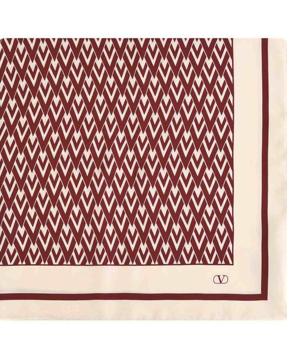 Valentino Silk Garavani Toute La V Scarf Glam Steals