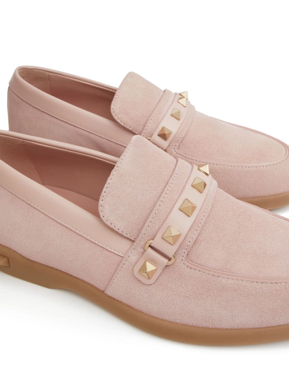 Valentino Suede Garavani Leisure Flows Loafers Glam Steals