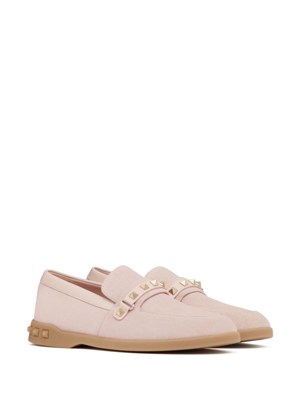 Valentino Suede Garavani Leisure Flows Loafers Glam Steals