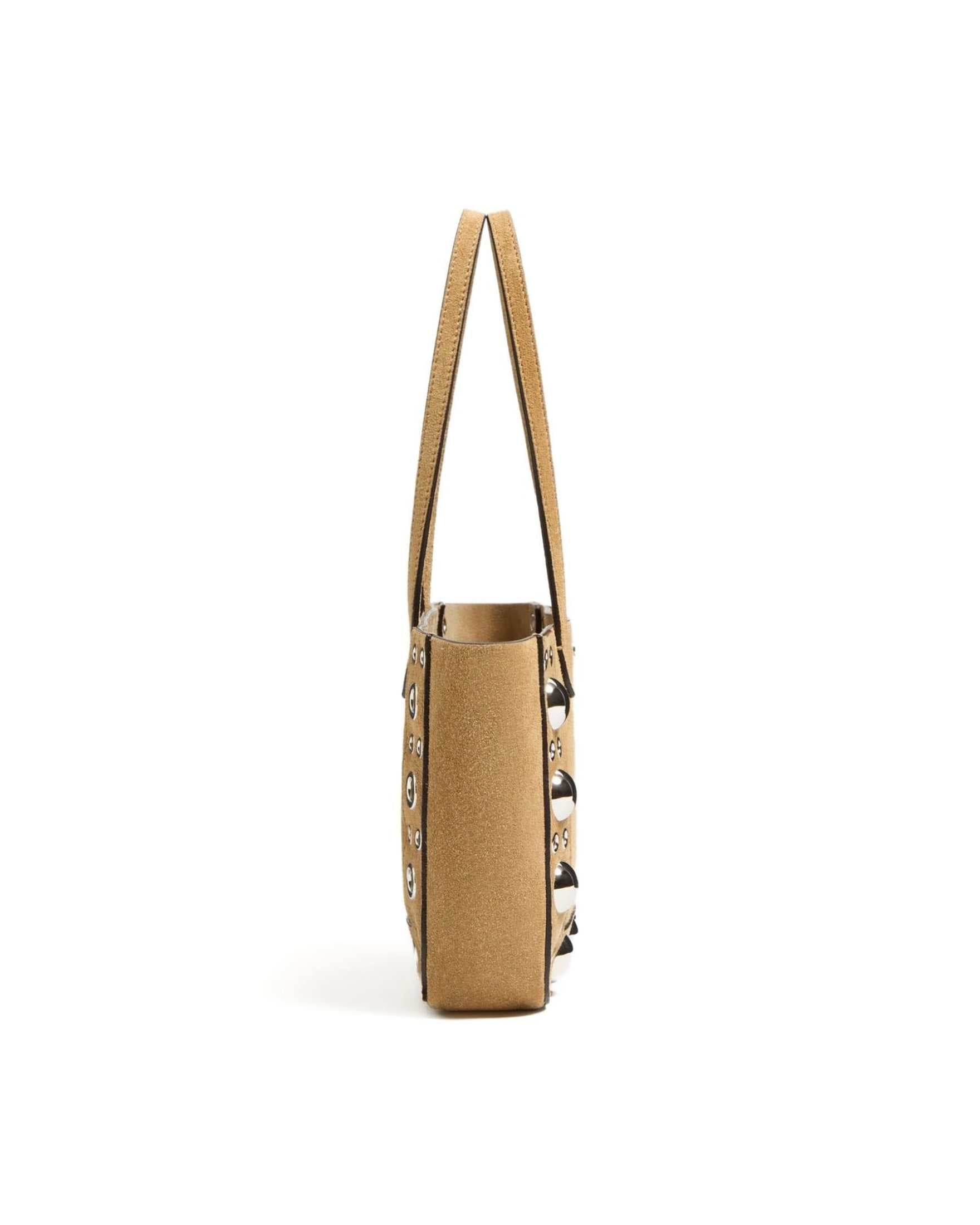Valentino Suede Garavani Nellcôte Mini Shopping Bag Glam Steals