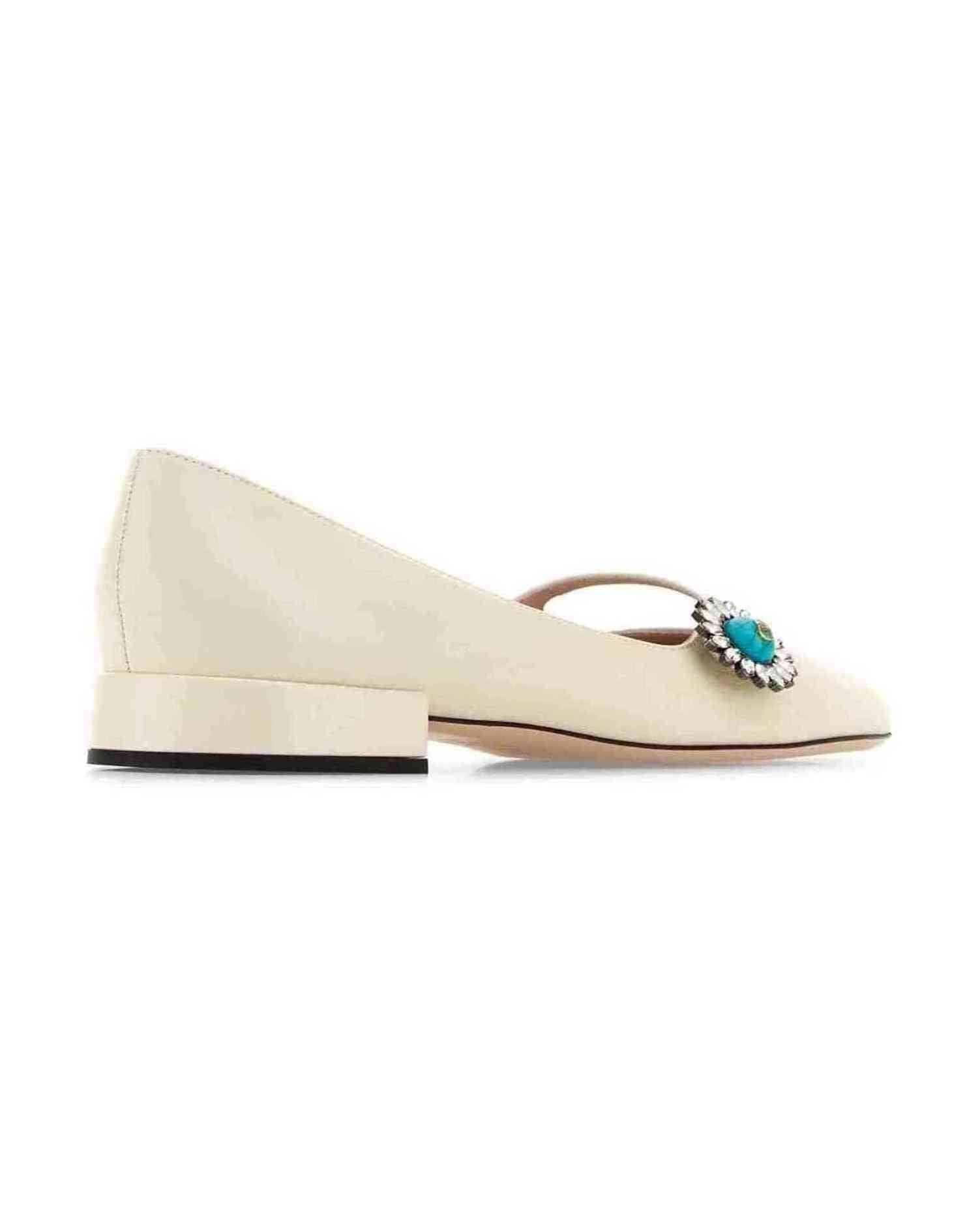 Valentino White Garavani Flat Shoes Glam Steals