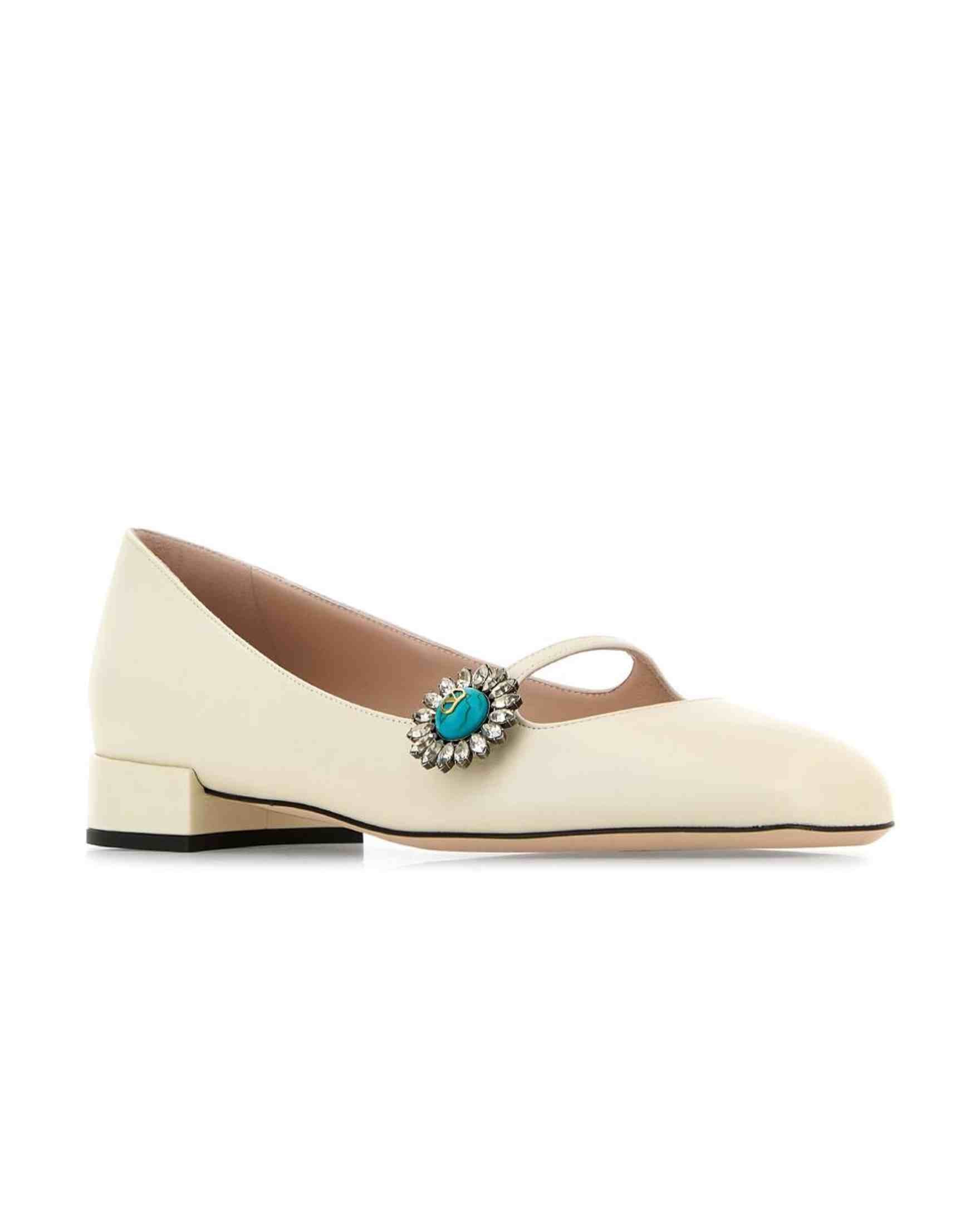 Valentino White Garavani Flat Shoes Glam Steals