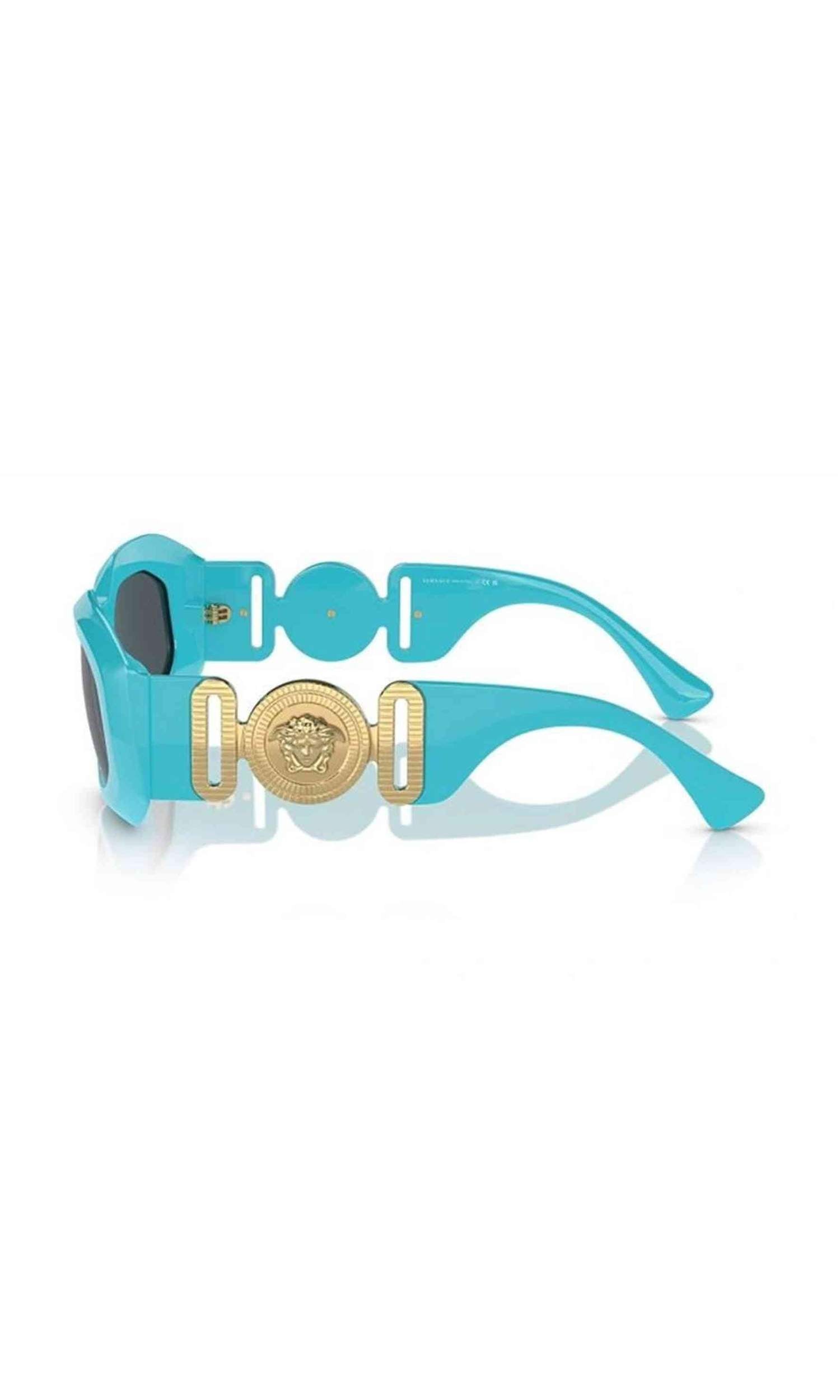 Versace Acetate Blue Sunglasses Glam Steals
