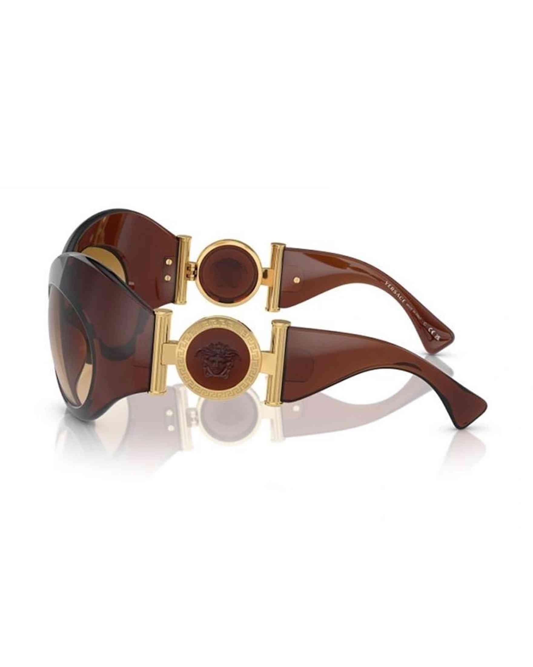 Versace Acetate Brown Sunglasses Glam Steals