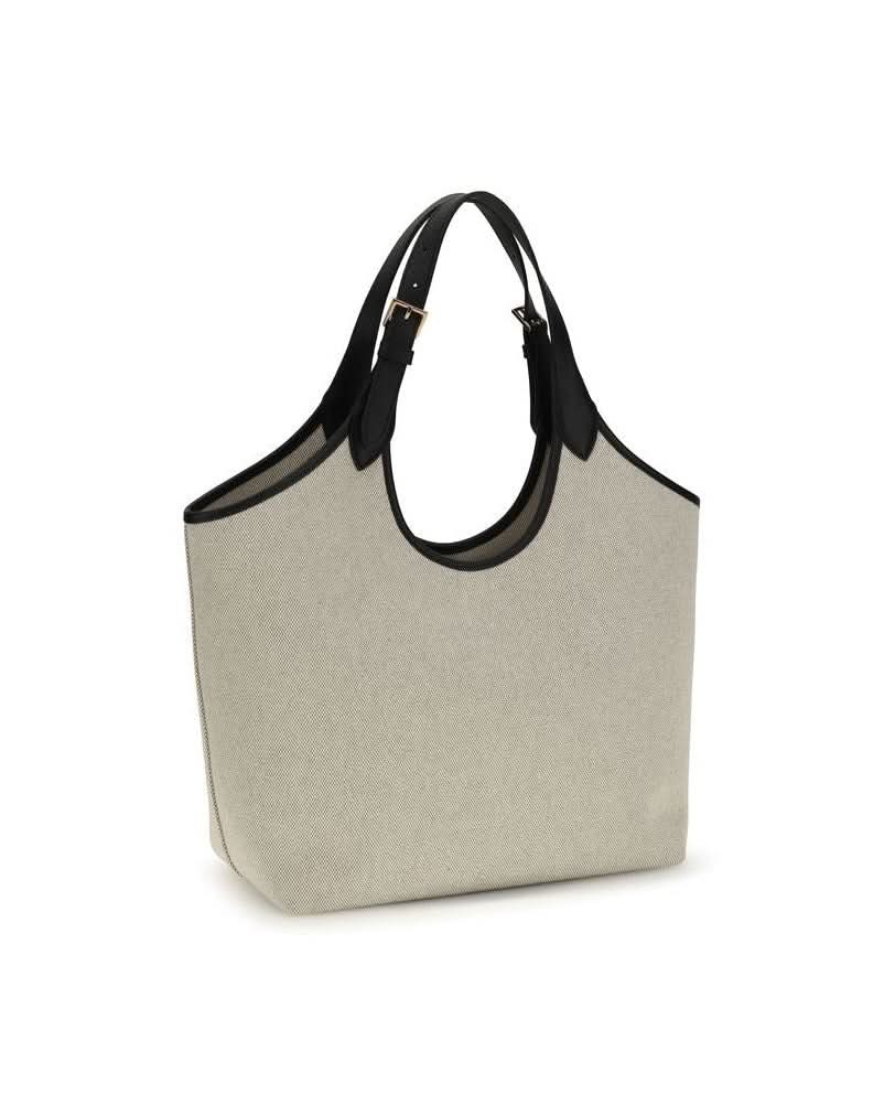 Versace Beige Cotton Shoulder Bag