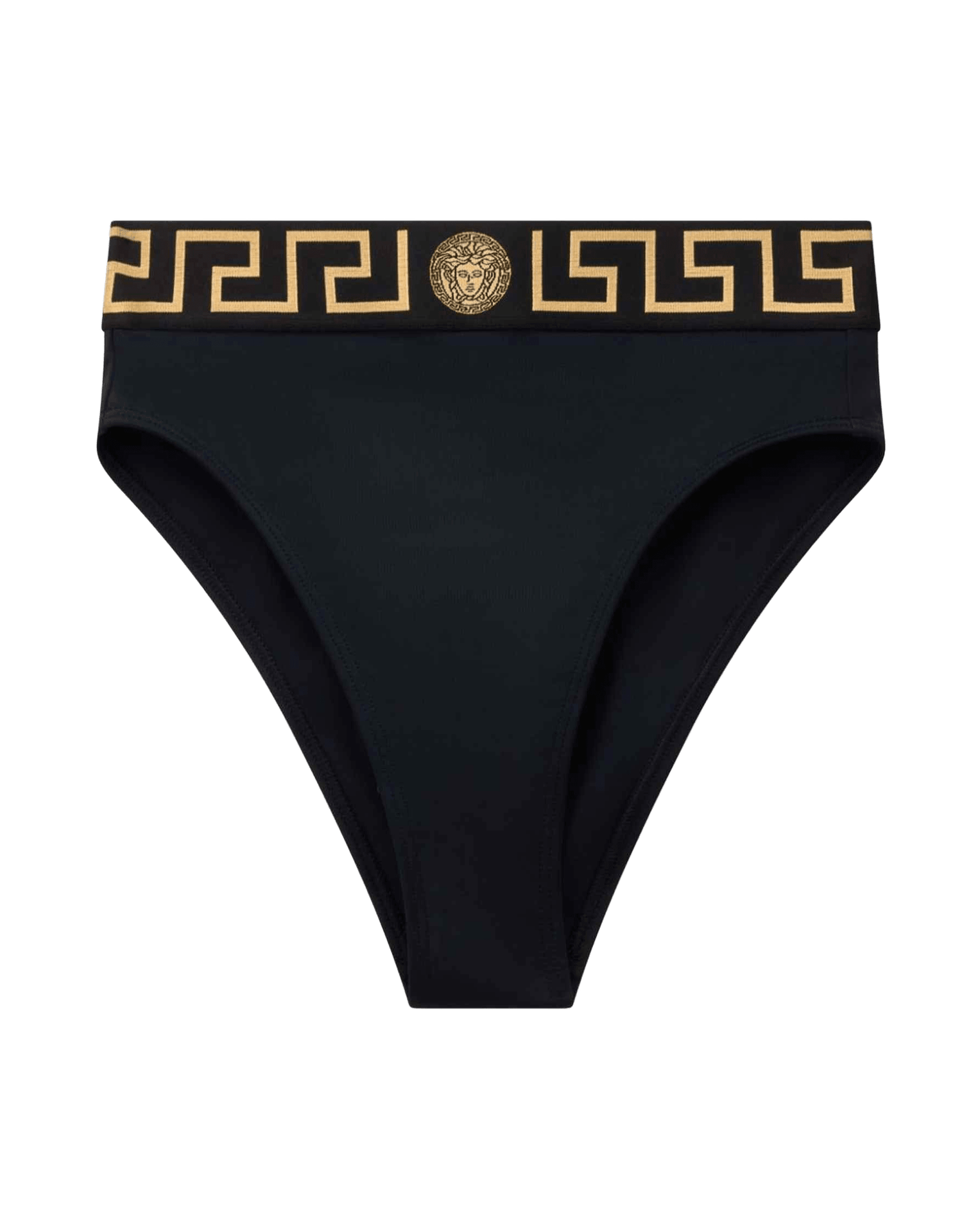 Versace Bikini Bottoms With Logo Band Glam Steals