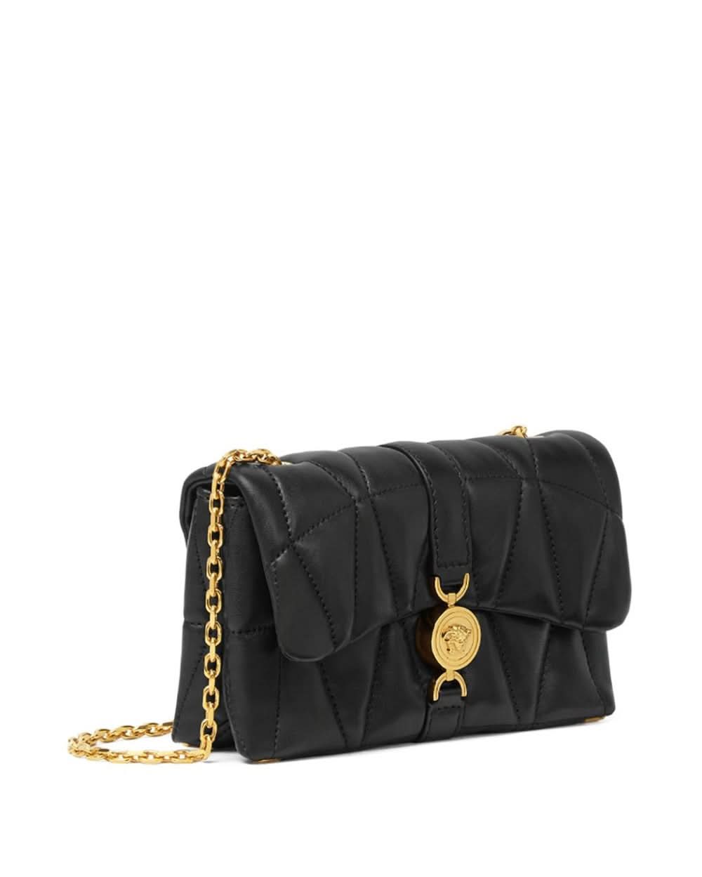 Versace Black Bag Clutches
