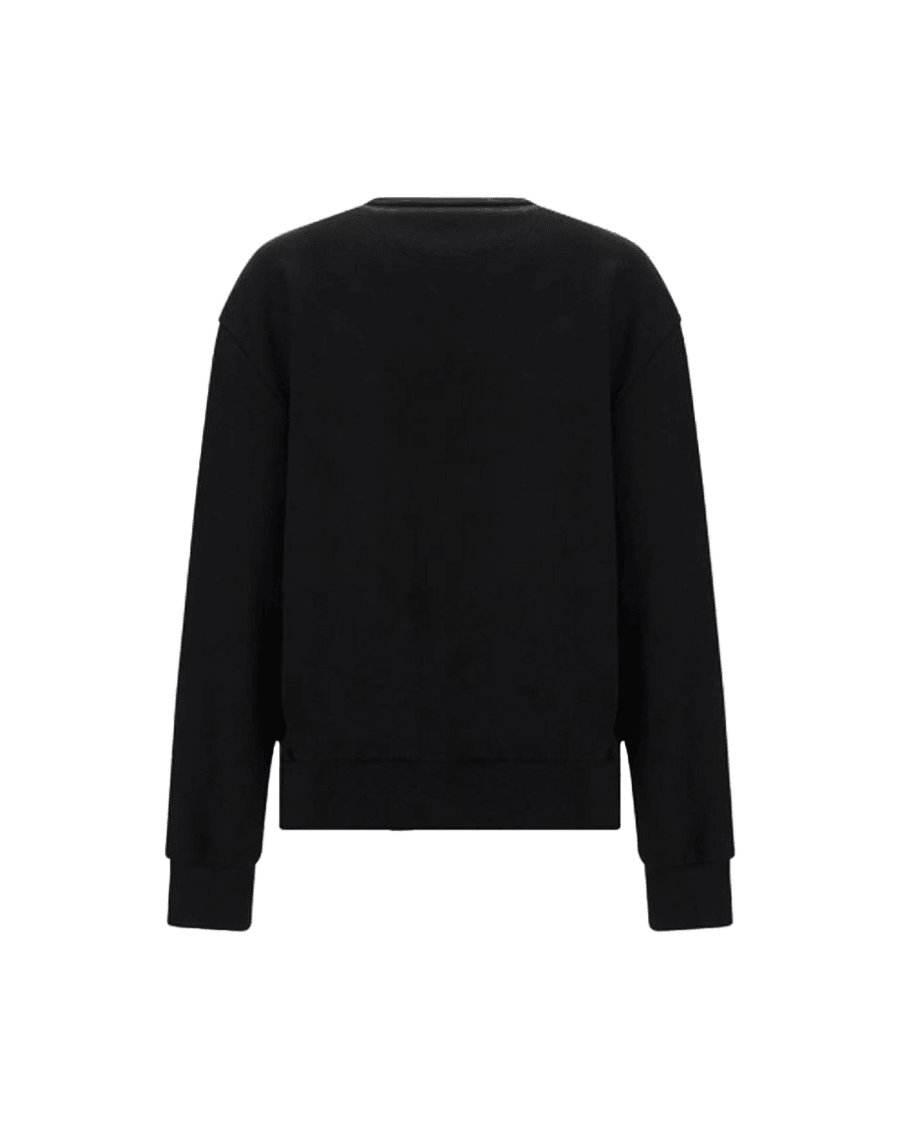 Versace Black Cotton Sweat-shirt Glam Steals