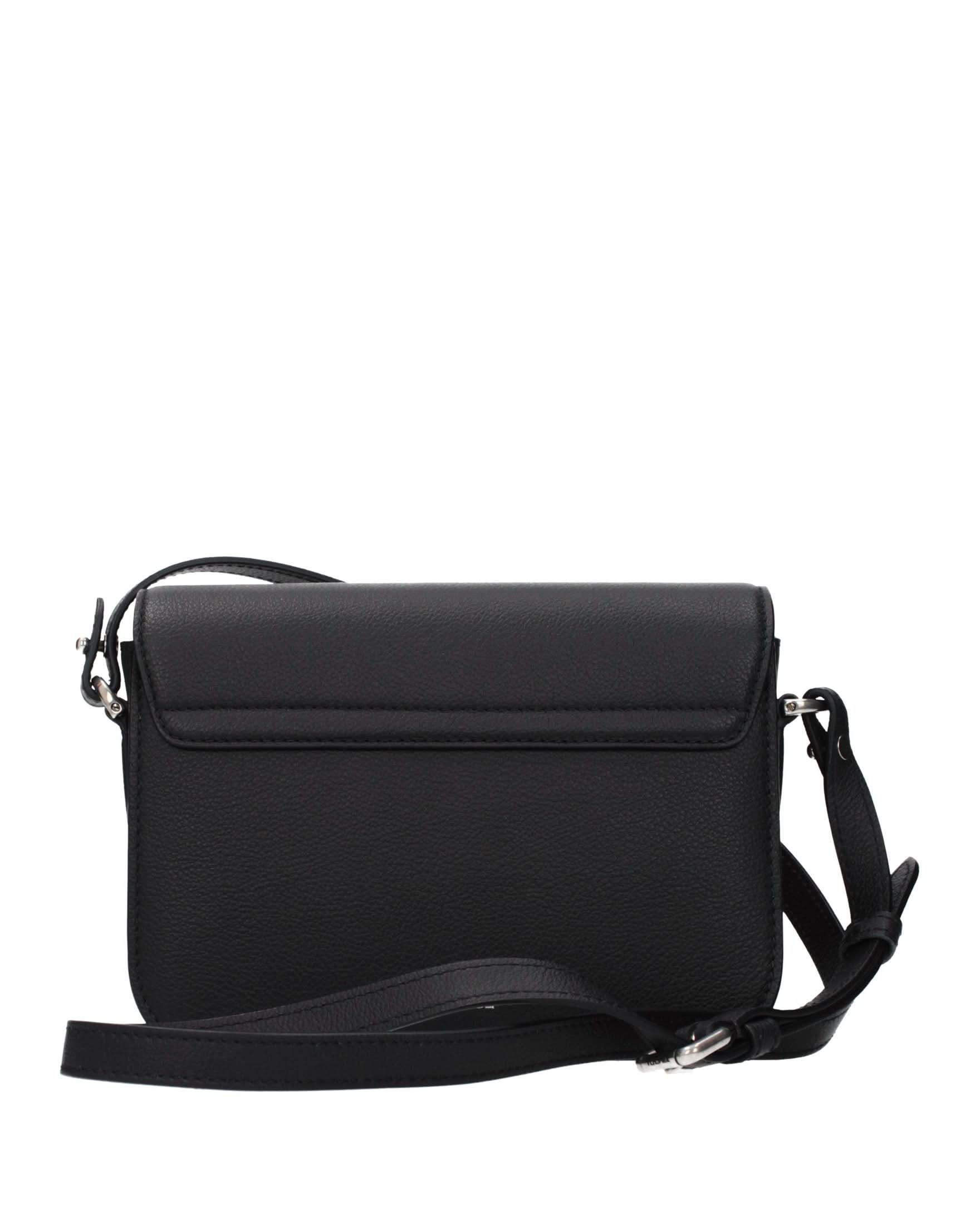 Versace Black Leather Crossbody Bag Glam Steals