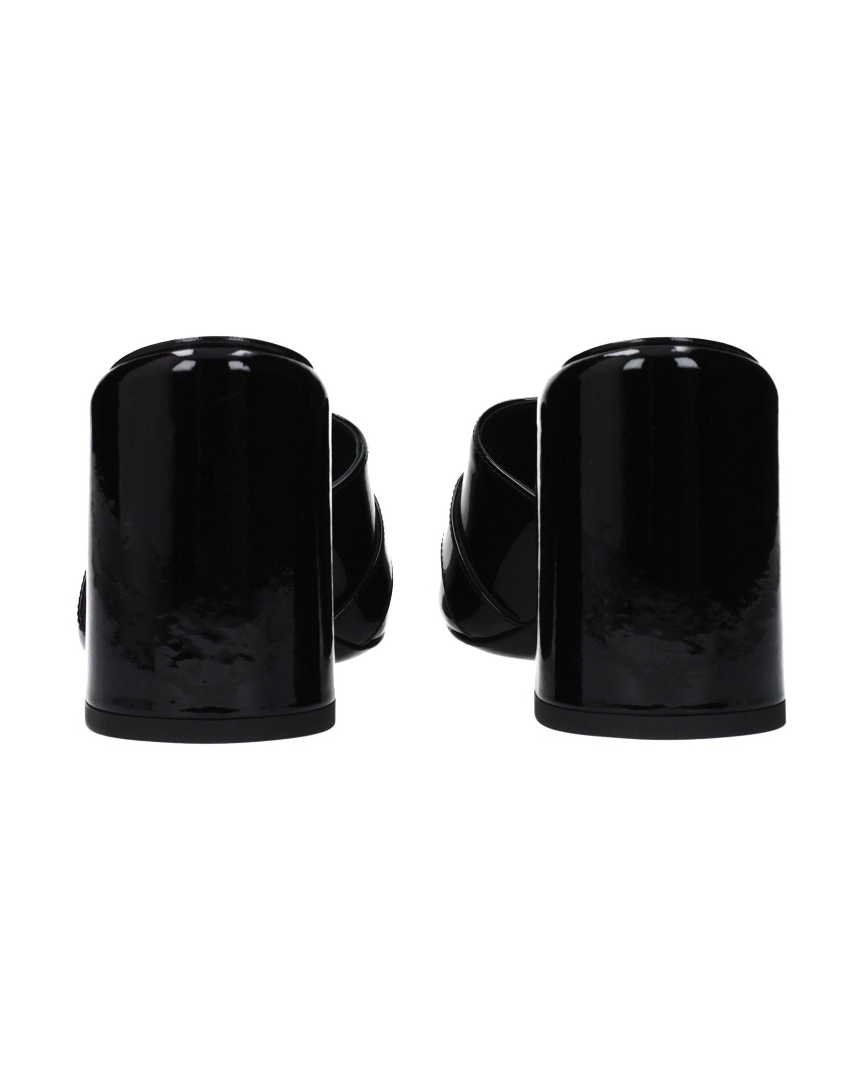 Versace Black Leather Platform Sandals Glam Steals