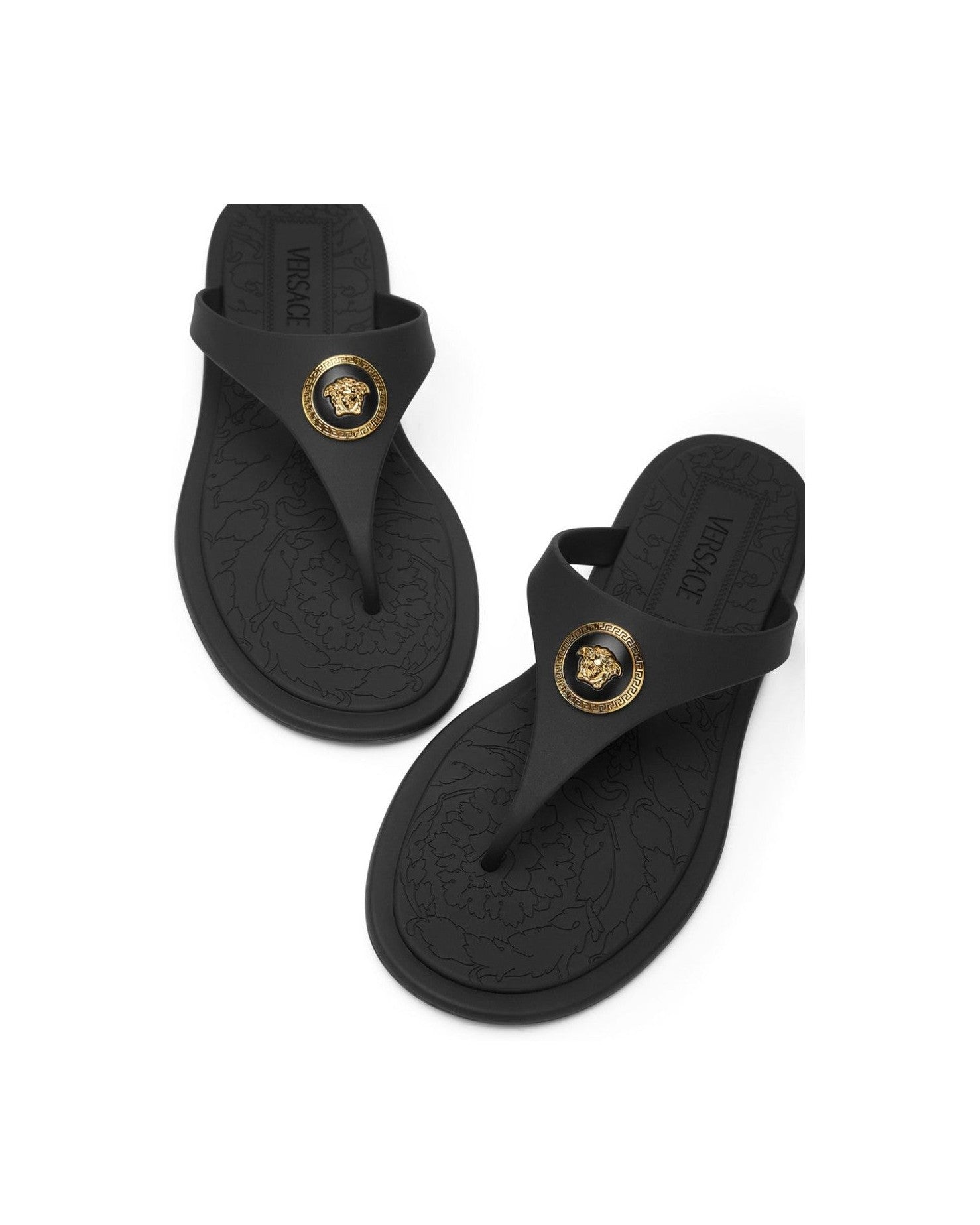 Versace Black Sandals Sandals