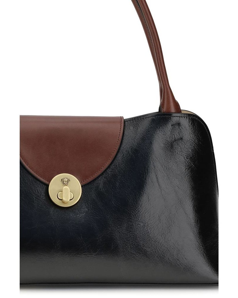 Versace Black Shoulder Bag Glam Steals