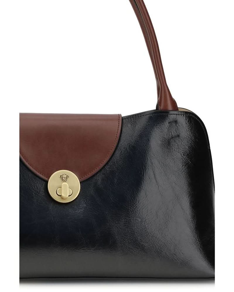 Versace Black Shoulder Bag Glam Steals
