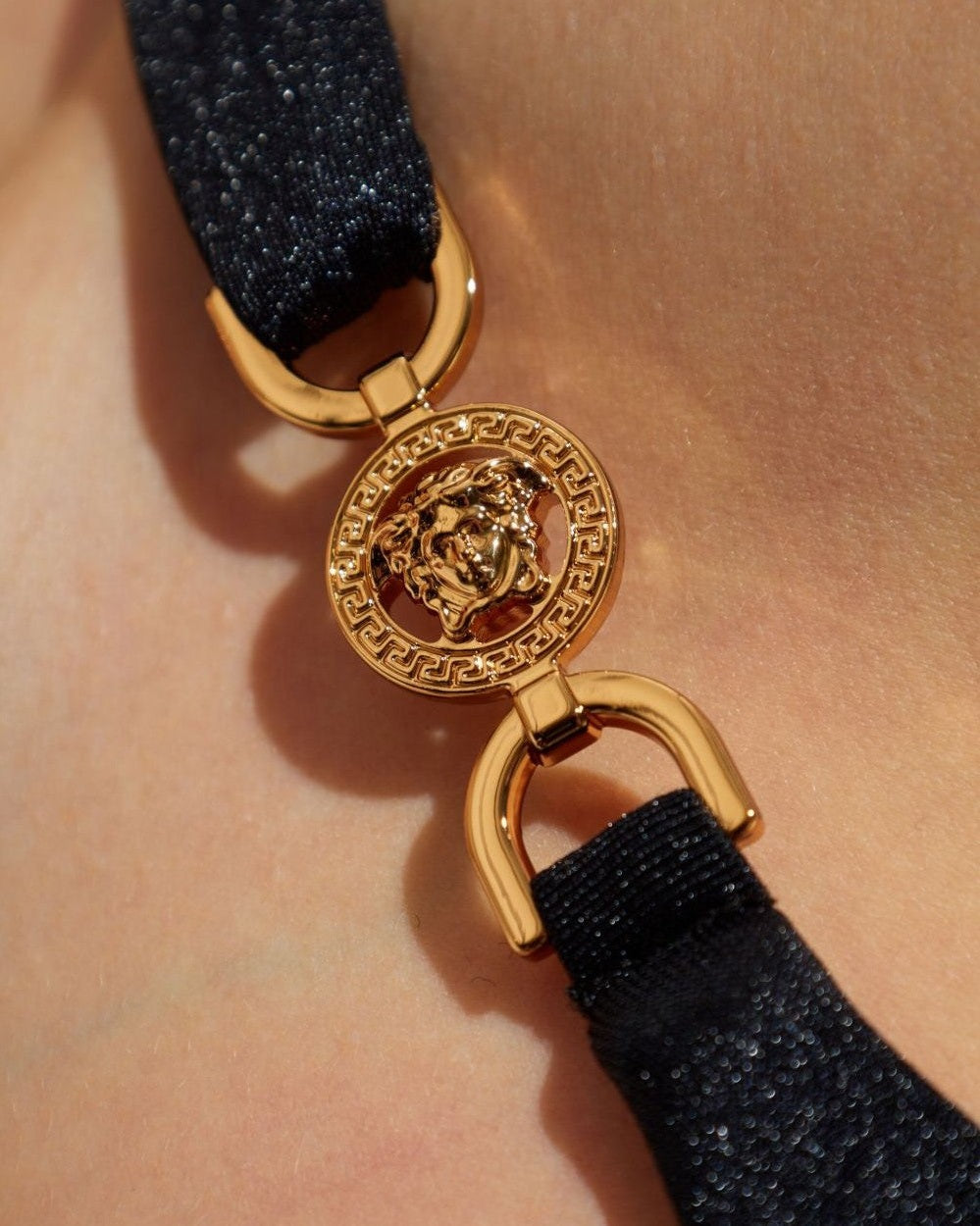 Versace Black Swimsuits Glam Steals