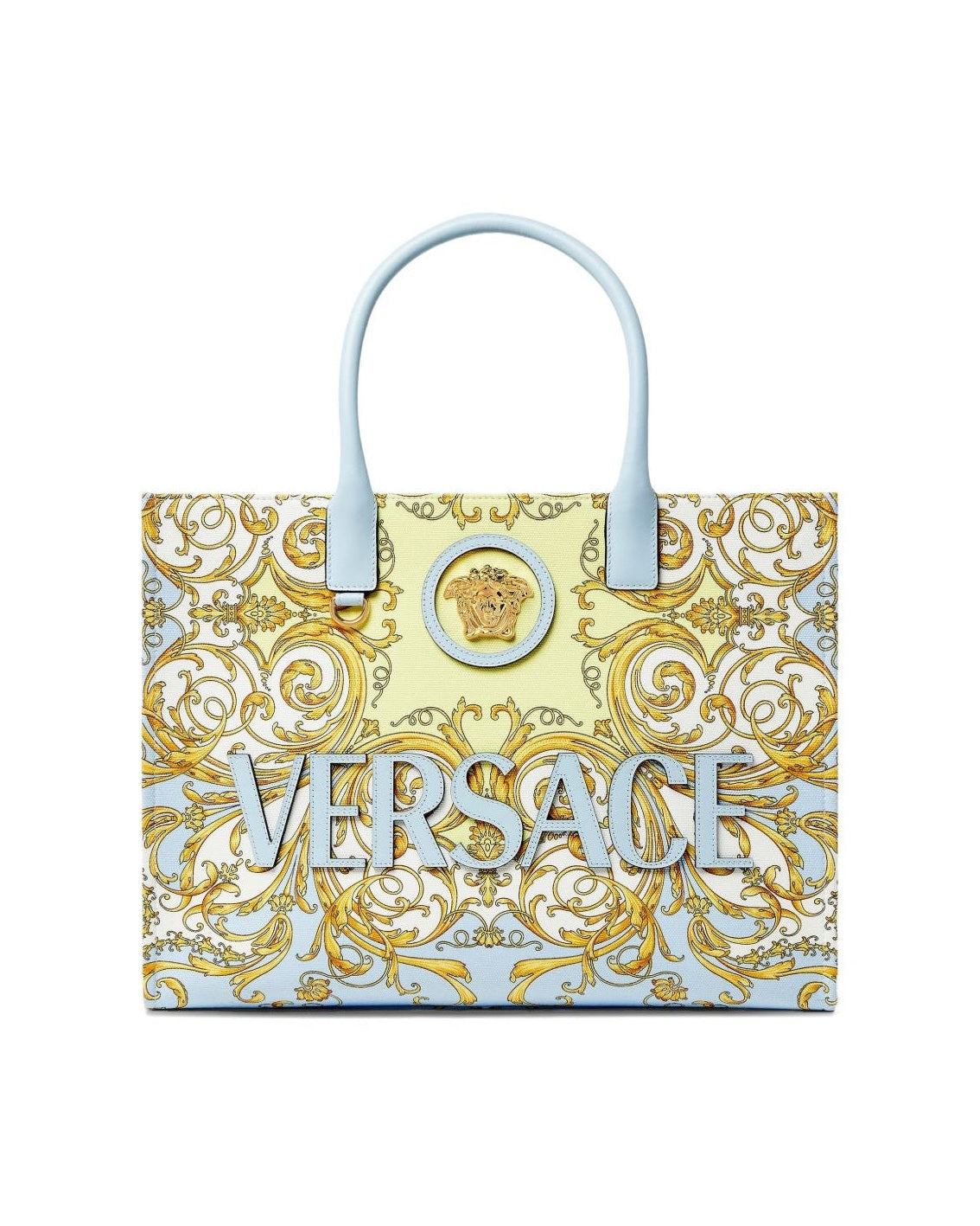 Versace Clear Blue Bag Shopper