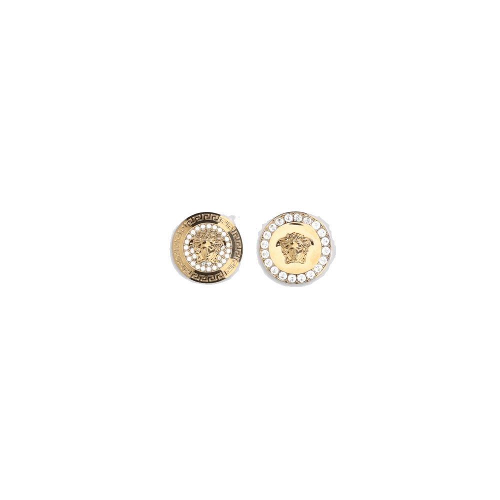Versace Crystal Medusa Earrings Glam Steals