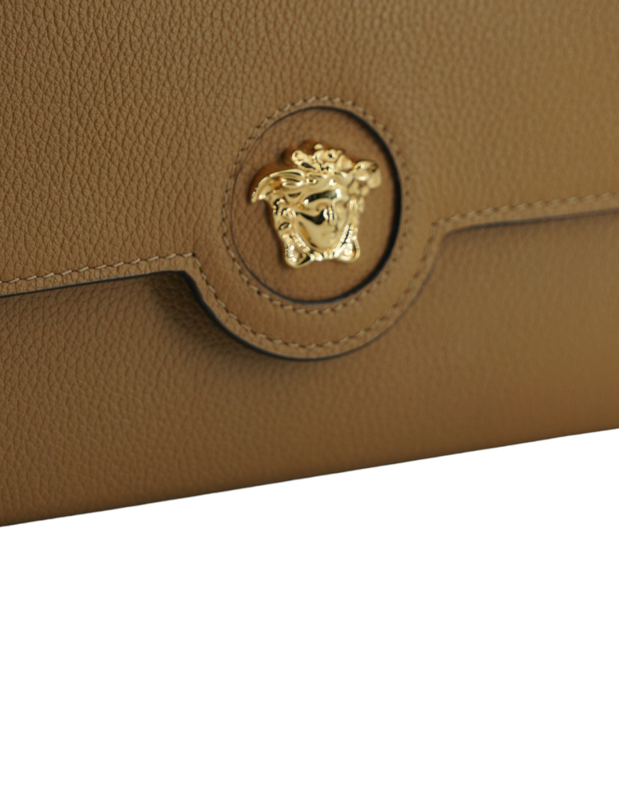 Versace Elegant Calf Leather Wallet With Medusa Logo Glam Steals