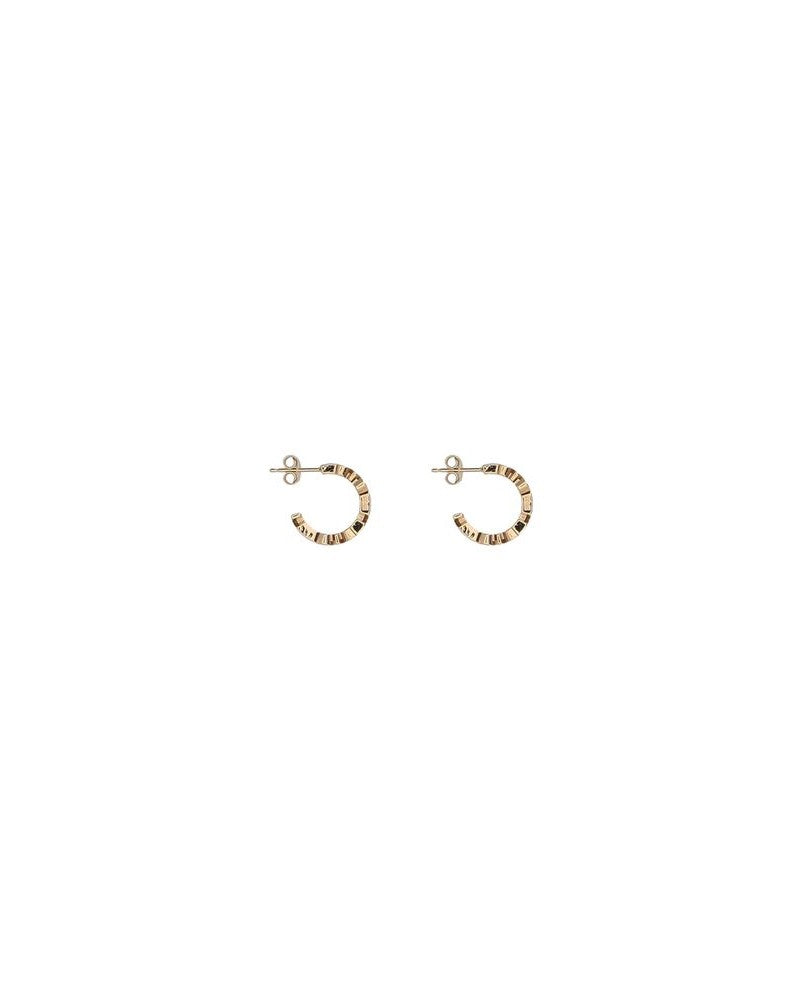 Versace Gold Brass Earrings Glam Steals